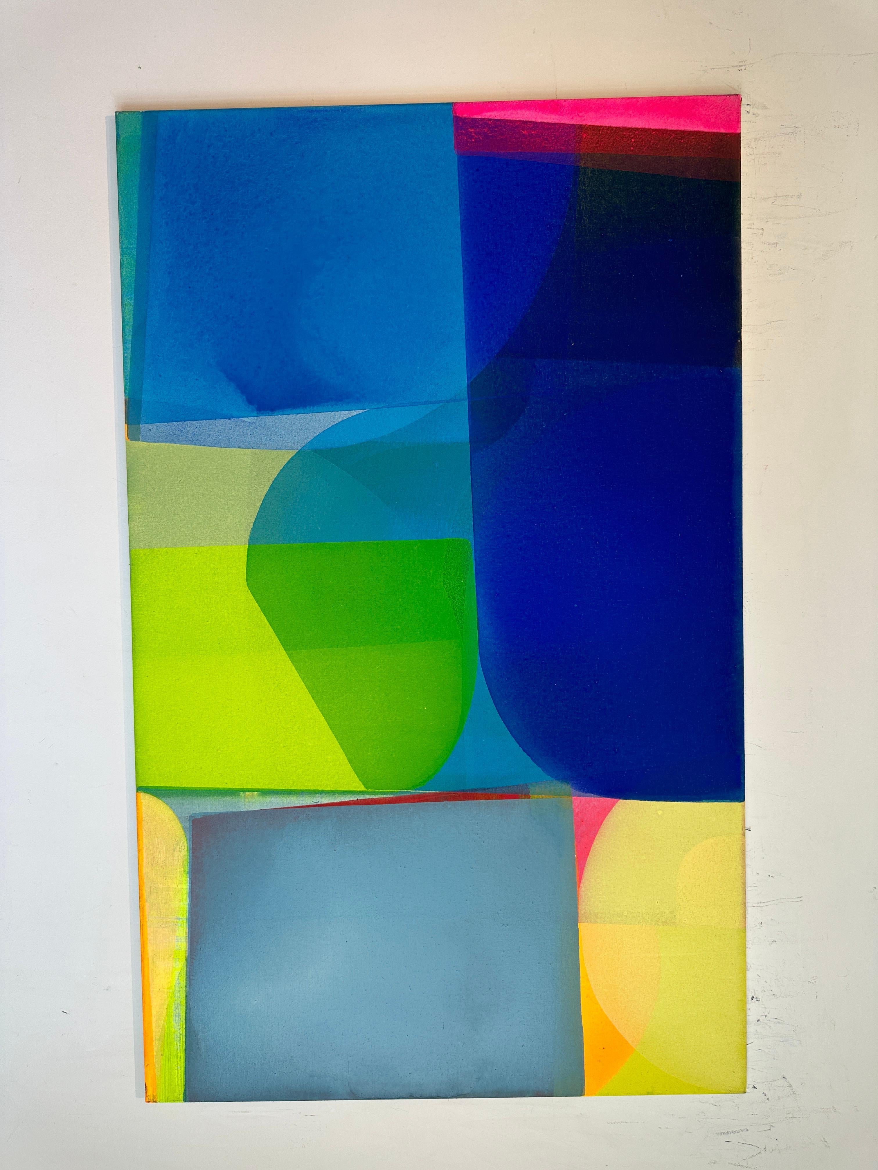 Dawn - by Christof Kindlinger Contemporary abstract colour field Painting For Sale 12