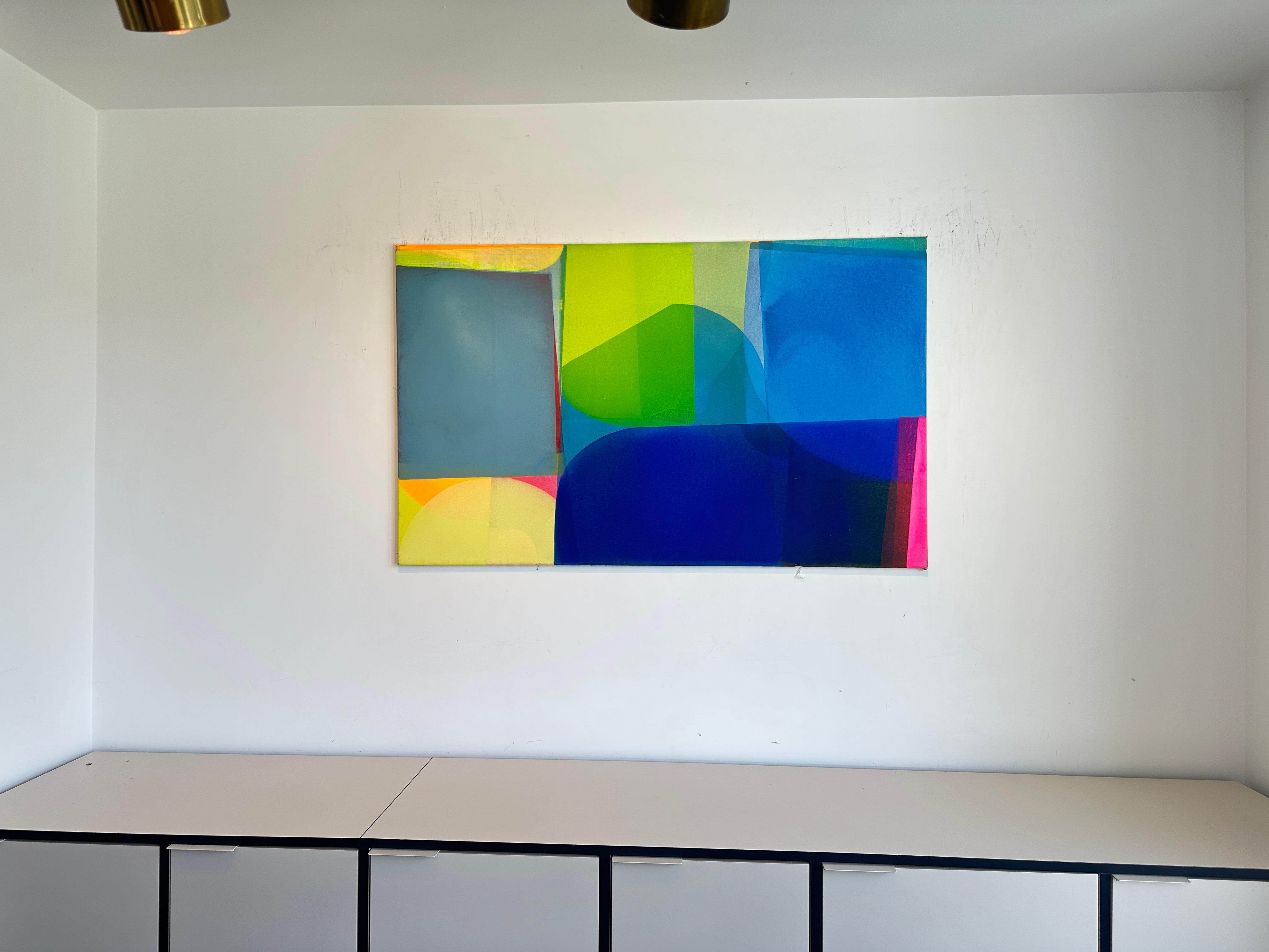 Dawn - by Christof Kindlinger Contemporary abstract colour field Painting For Sale 13