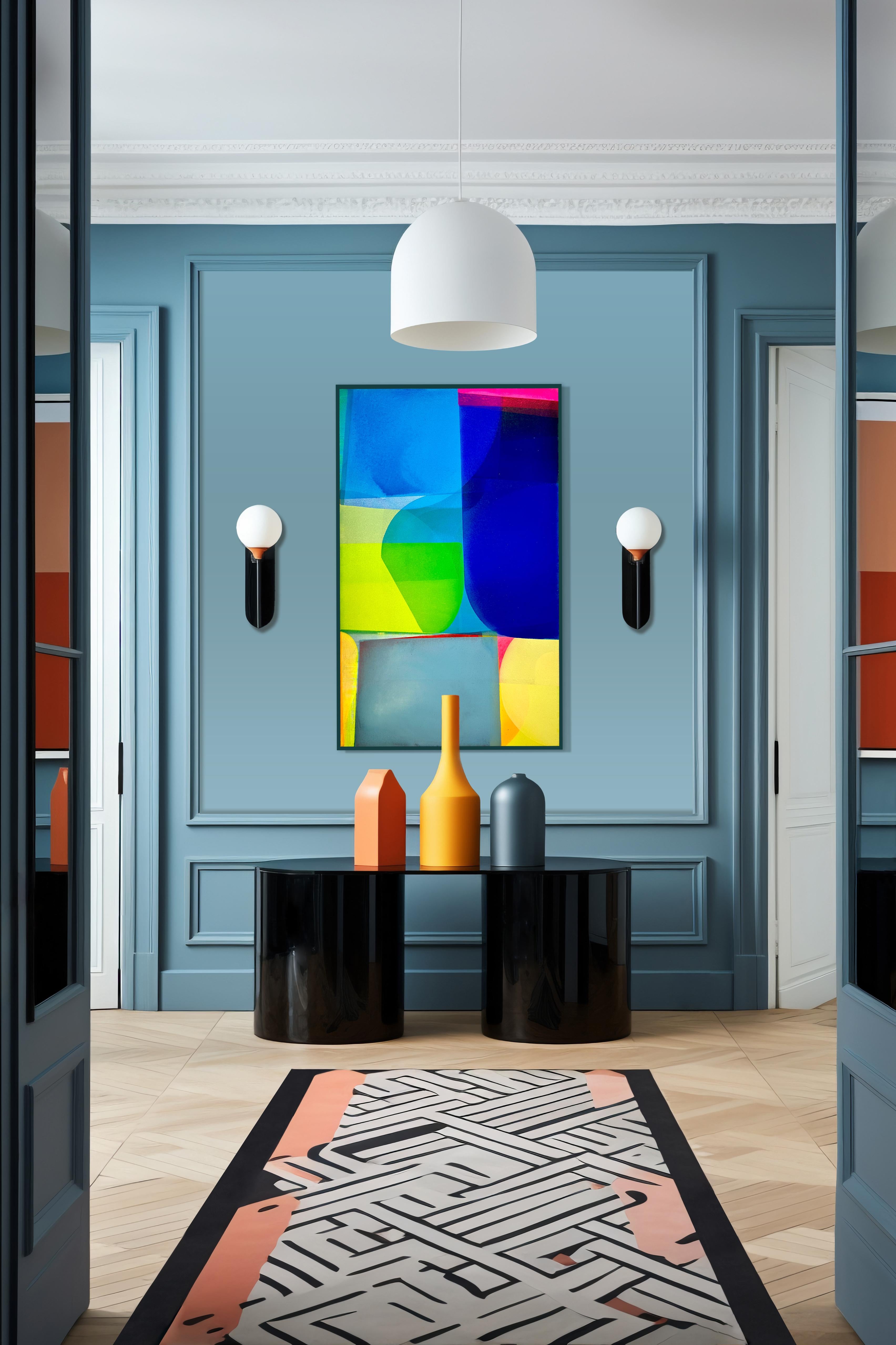 Dawn - by Christof Kindlinger Contemporary abstract colour field Painting For Sale 14