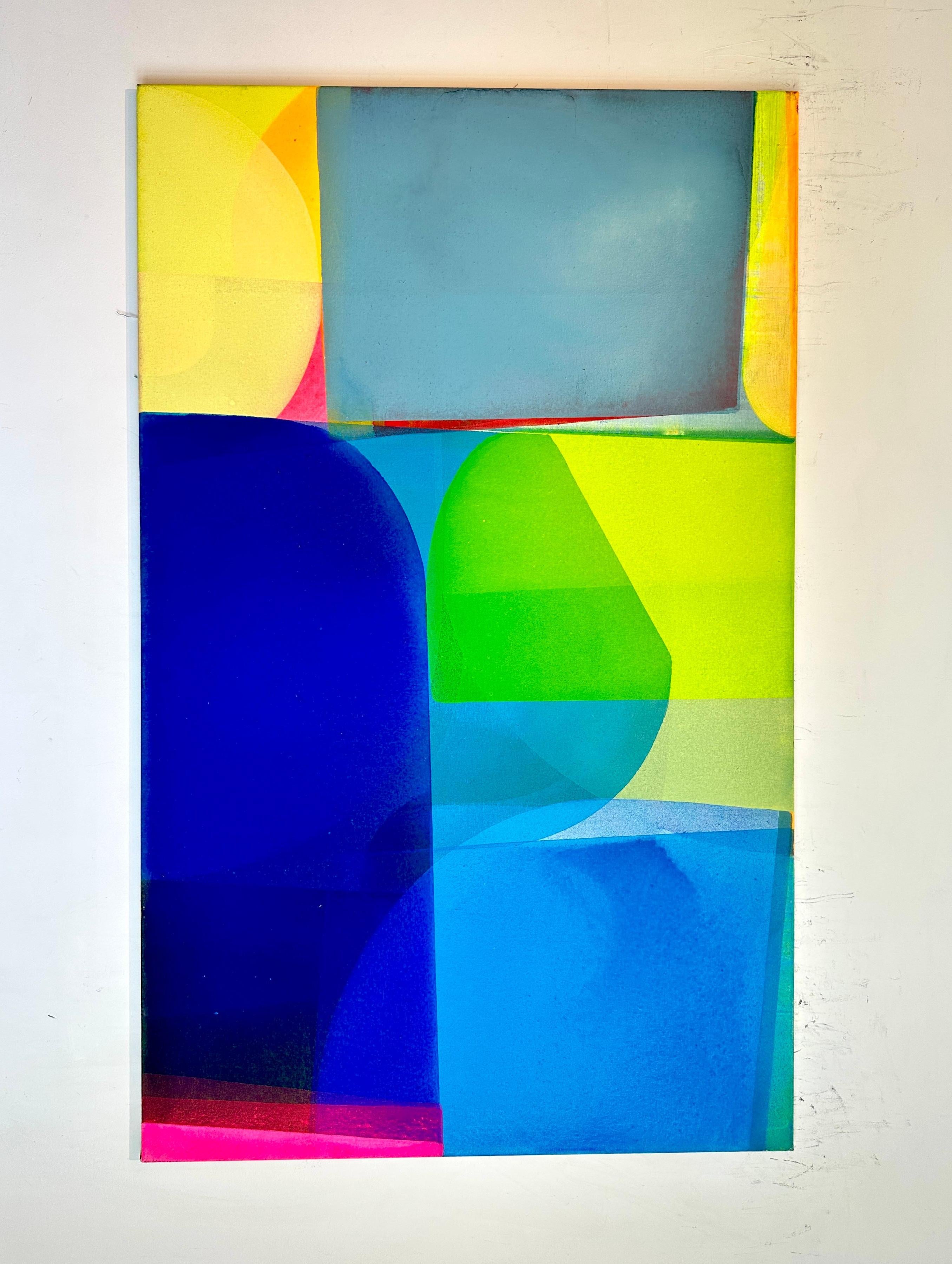 Dawn - by Christof Kindlinger Contemporary abstract colour field Painting For Sale 3