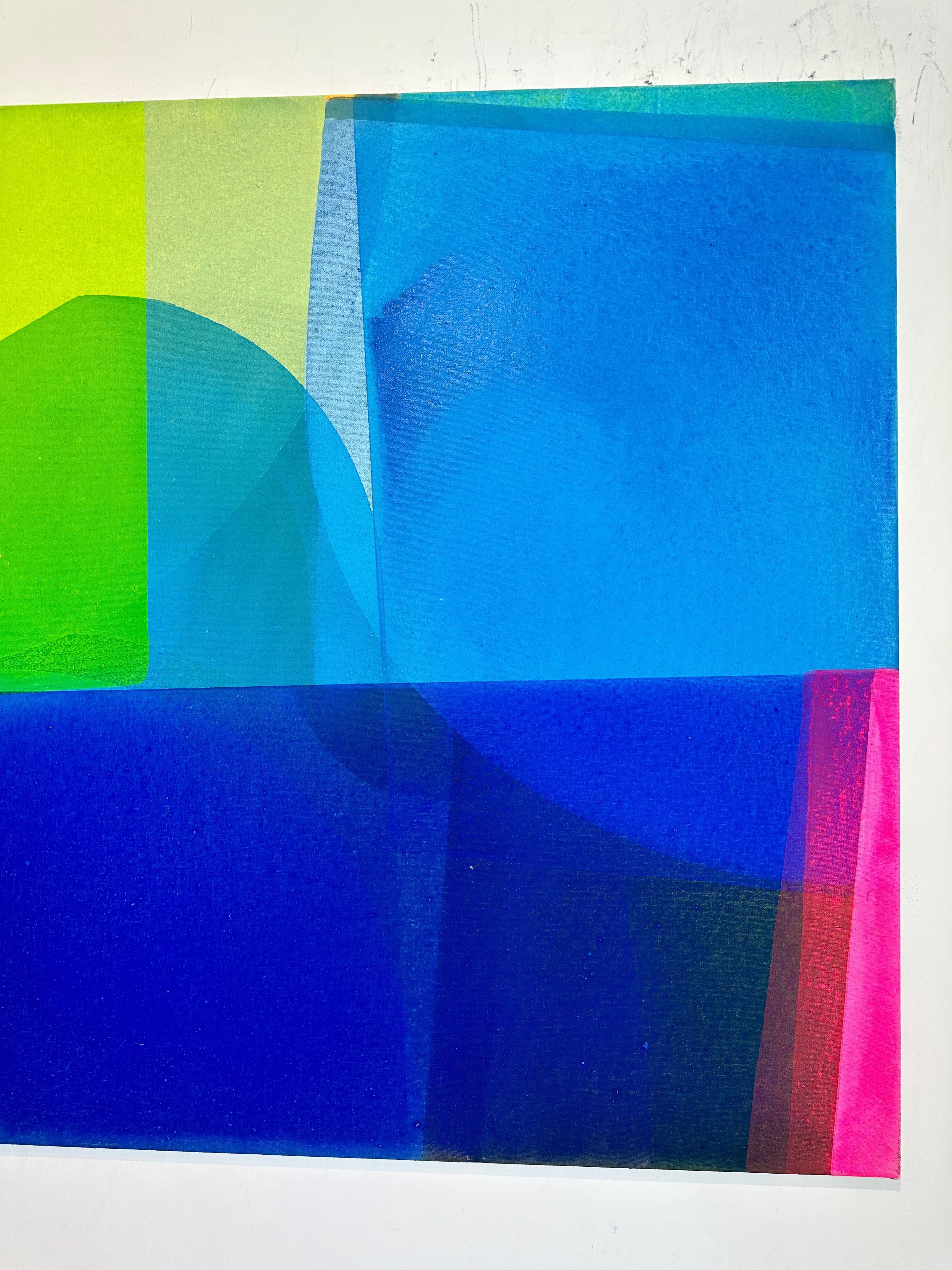 Dawn - by Christof Kindlinger Contemporary abstract colour field Painting For Sale 7