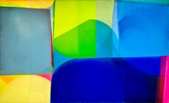 Dawn - by Christof Kindlinger Contemporary abstract colour field Painting