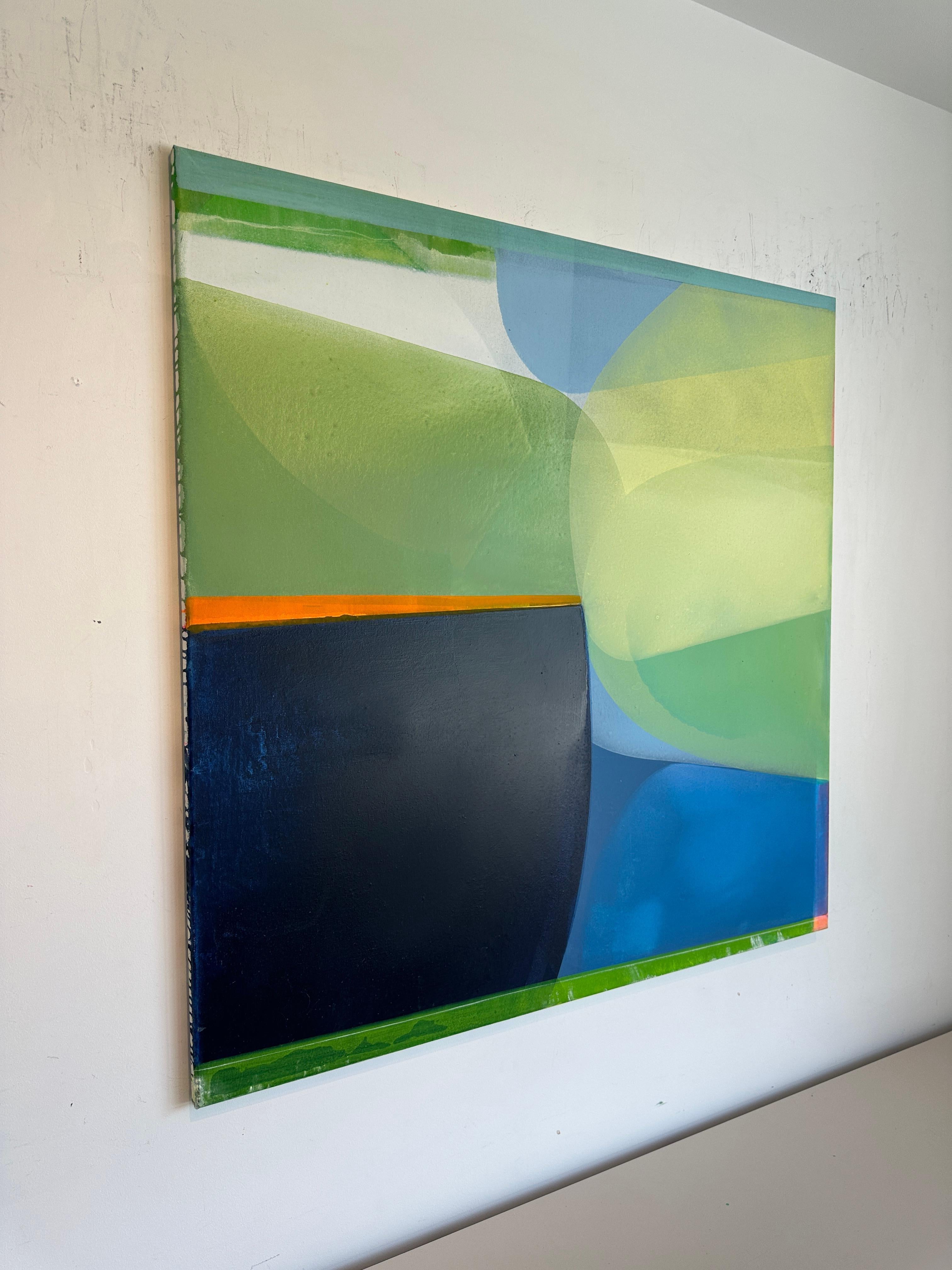 Dive 3 - by Christof Kindlinger Contemporary abstract colour field Painting For Sale 9