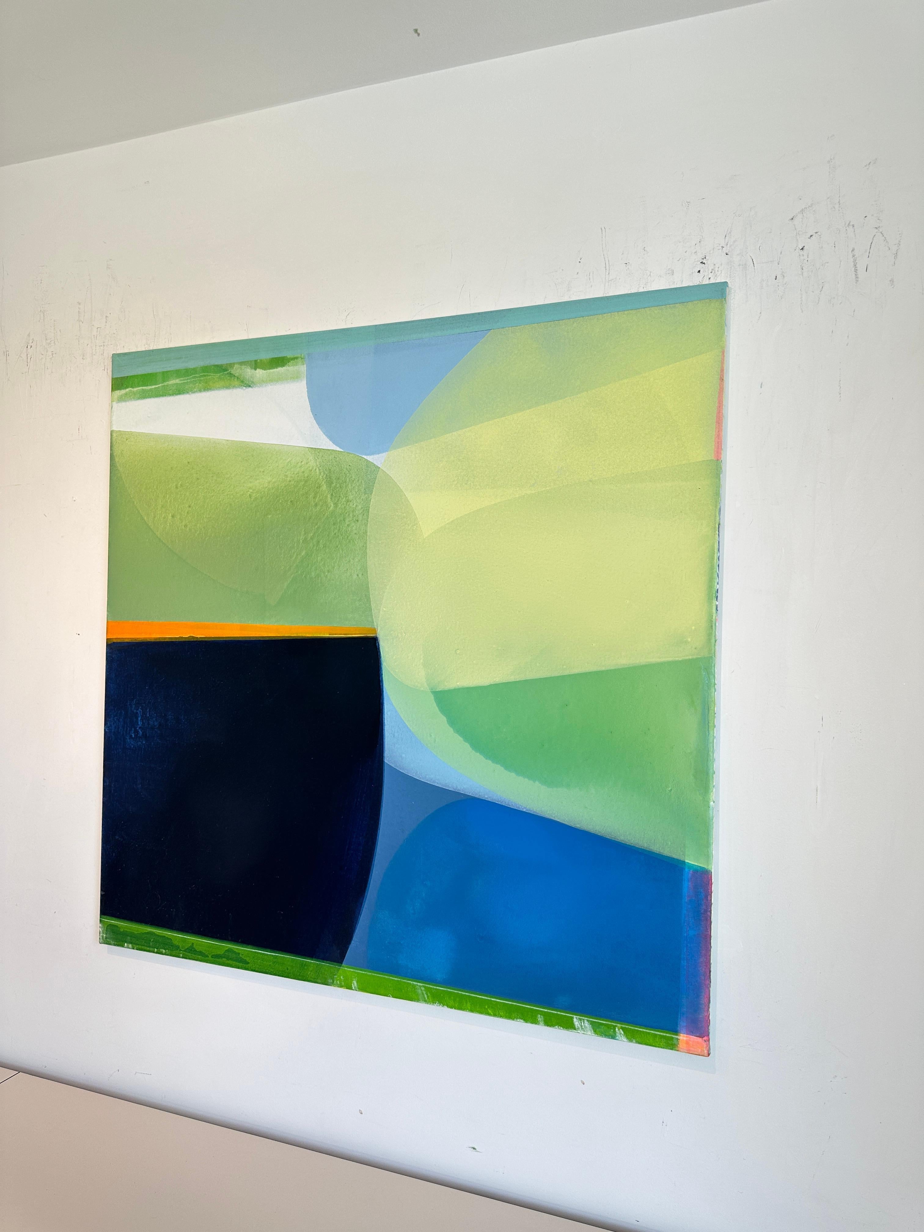 Dive 3 - by Christof Kindlinger Contemporary abstract colour field Painting For Sale 7
