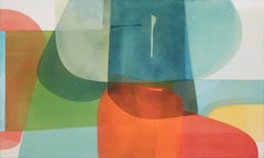 Floating 3 - by Christof Kindlinger Contemporary abstract colour field Painting