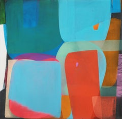 Garden - by Christof Kindlinger Contemporary abstract colour field Painting