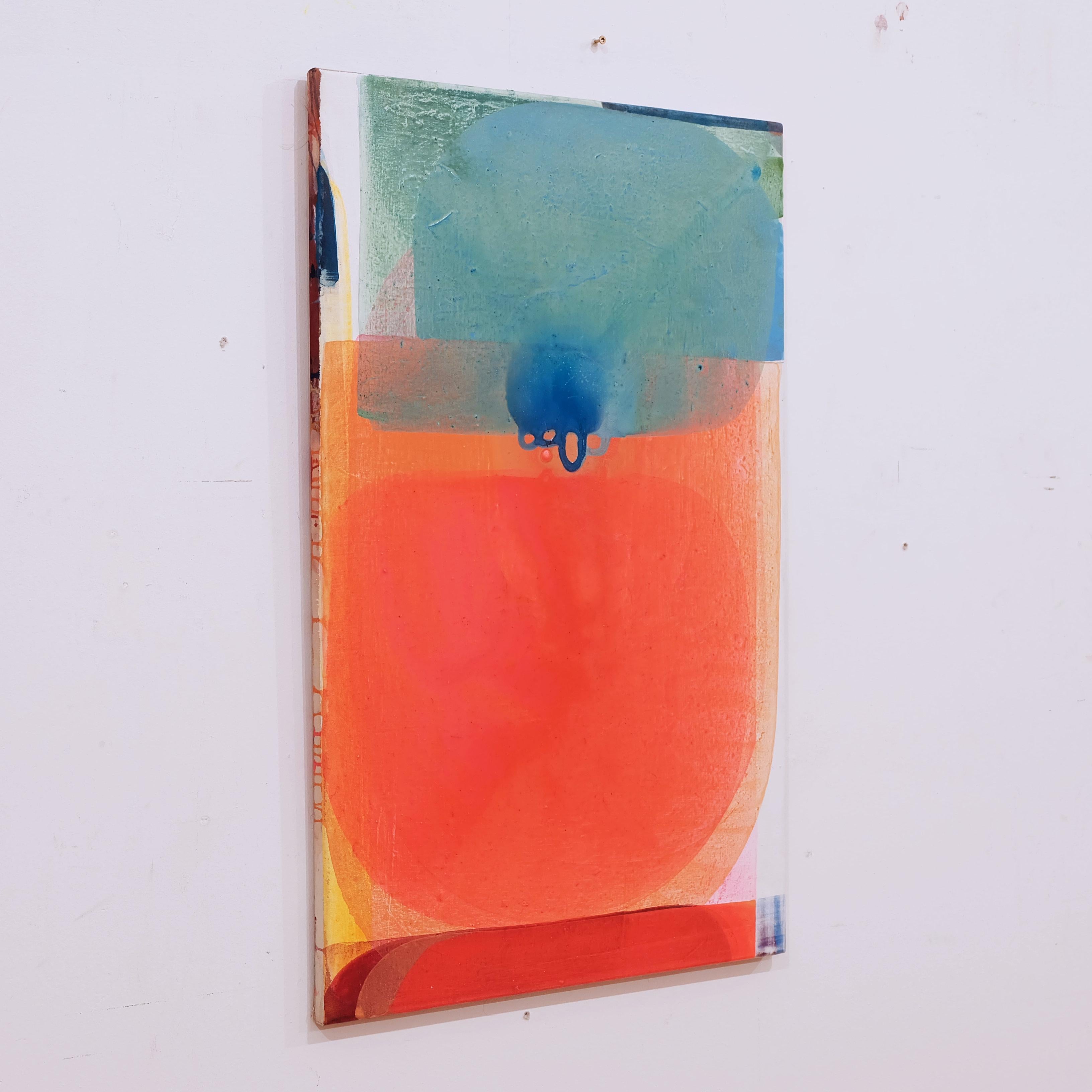 Leuchten - di Christof Kindlinger Pittura astratta contemporanea in campo cromatico 5