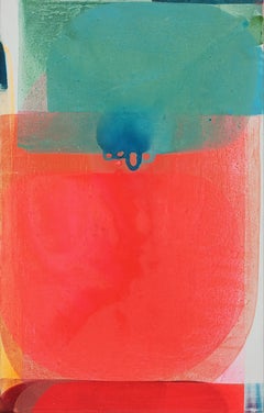 Leuchten - di Christof Kindlinger Pittura astratta contemporanea in campo cromatico