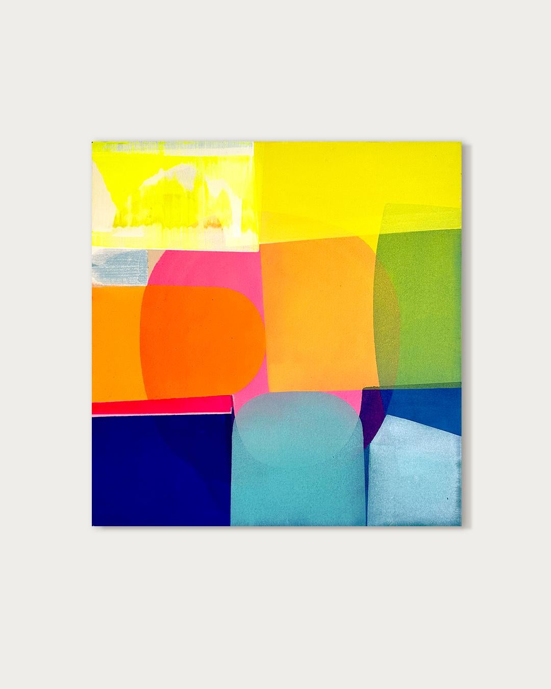 Pattern - by Christof Kindlinger Contemporary abstract colour field Painting For Sale 1