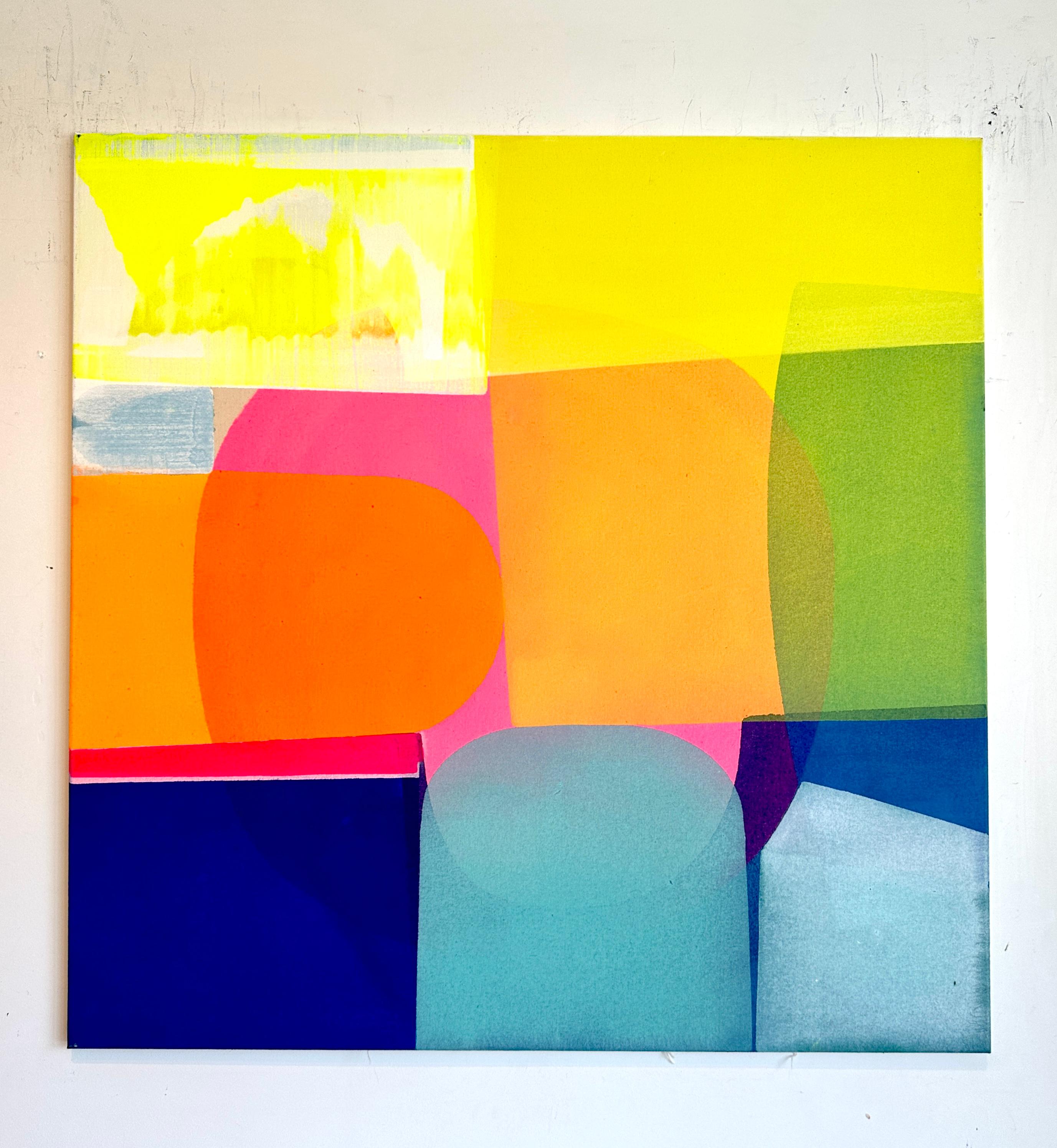 Pattern - by Christof Kindlinger Contemporary abstract colour field Painting For Sale 3