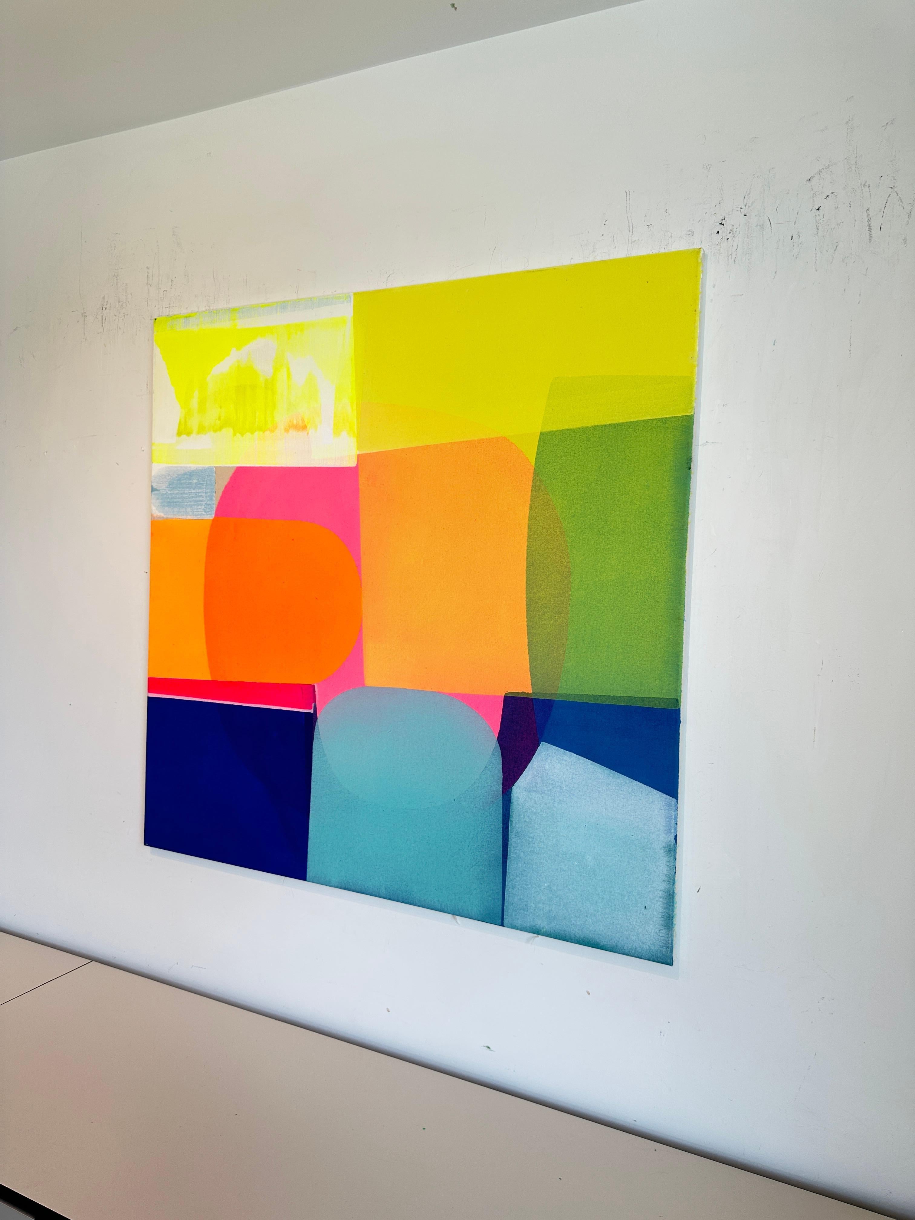 Pattern - by Christof Kindlinger Contemporary abstract colour field Painting For Sale 7