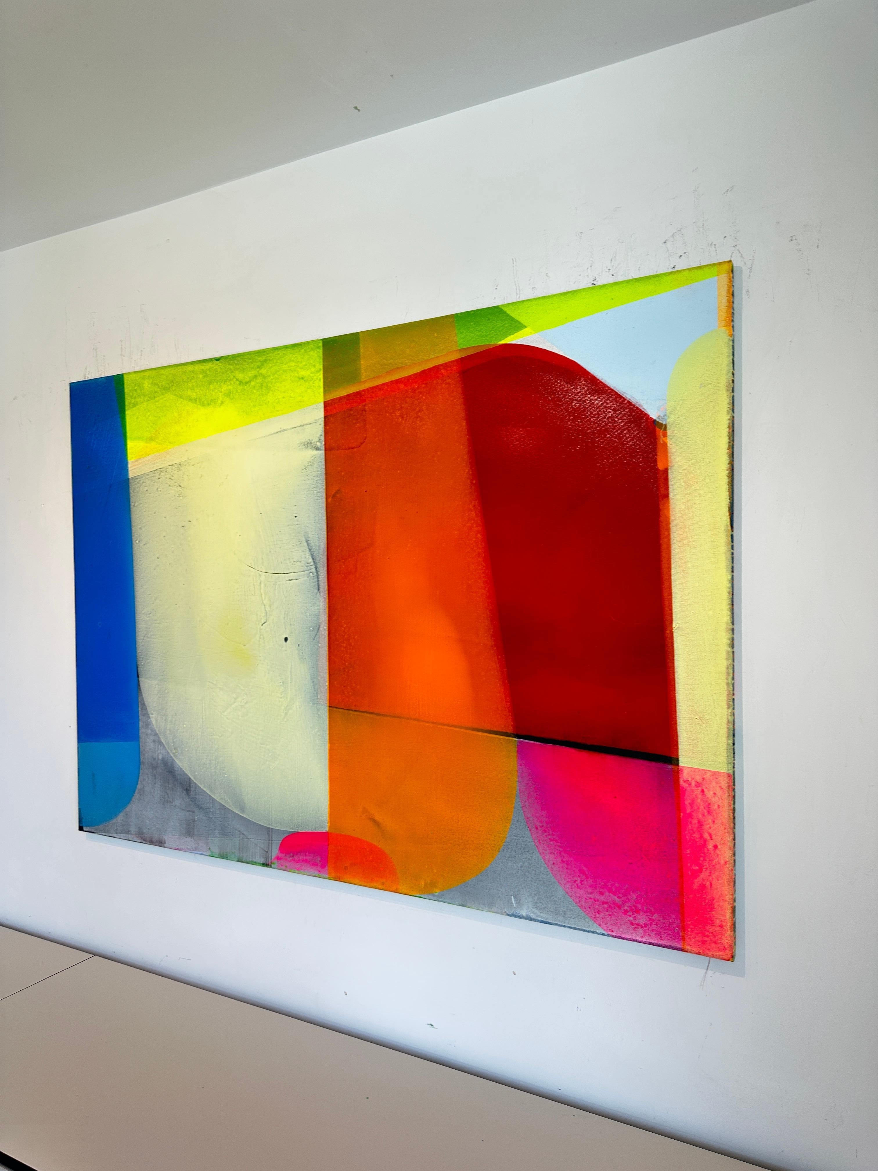 Play 2 - by Christof Kindlinger Contemporary abstract colour field Painting For Sale 10