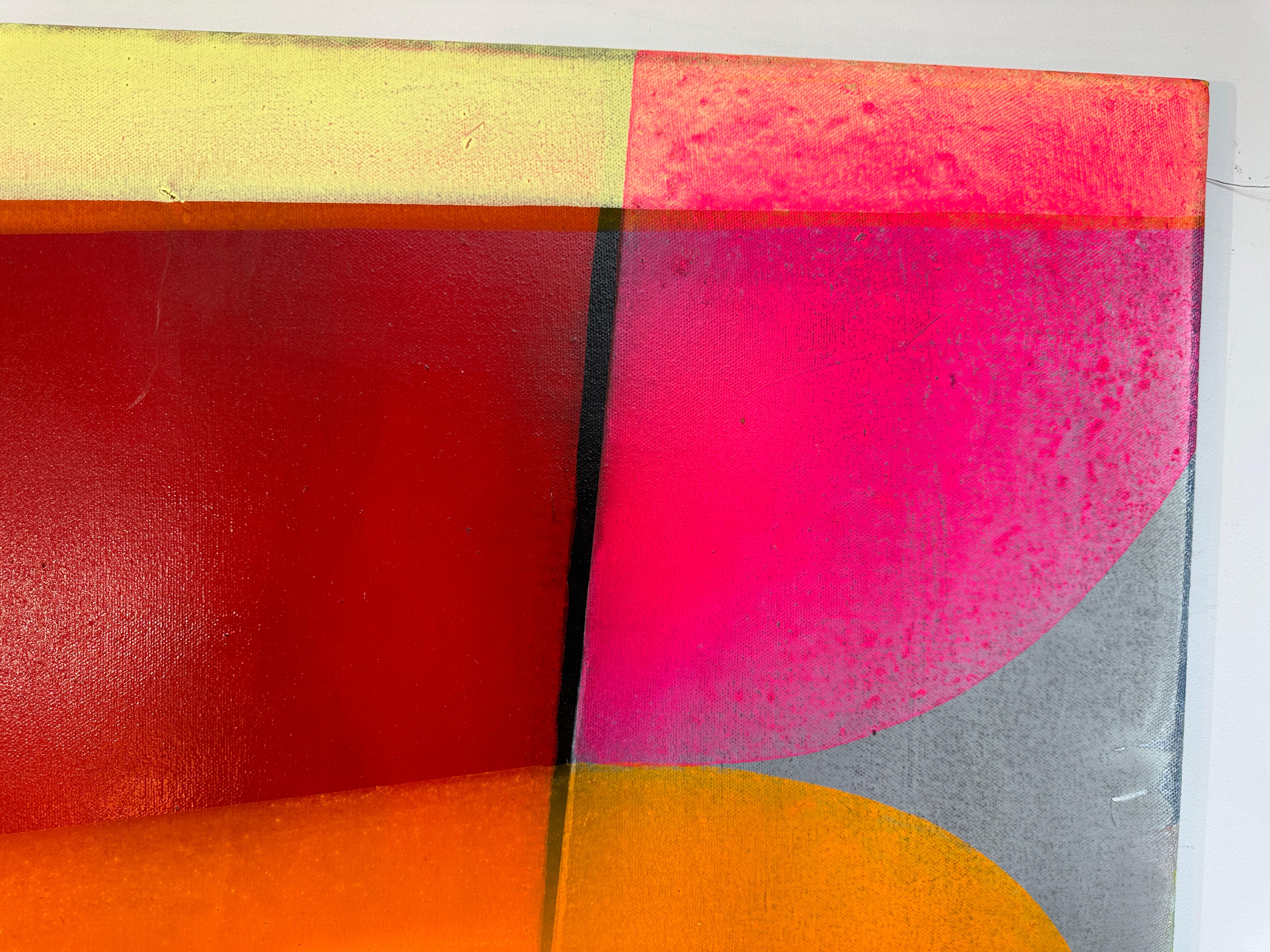 Play 2 - by Christof Kindlinger Contemporary abstract colour field Painting For Sale 4
