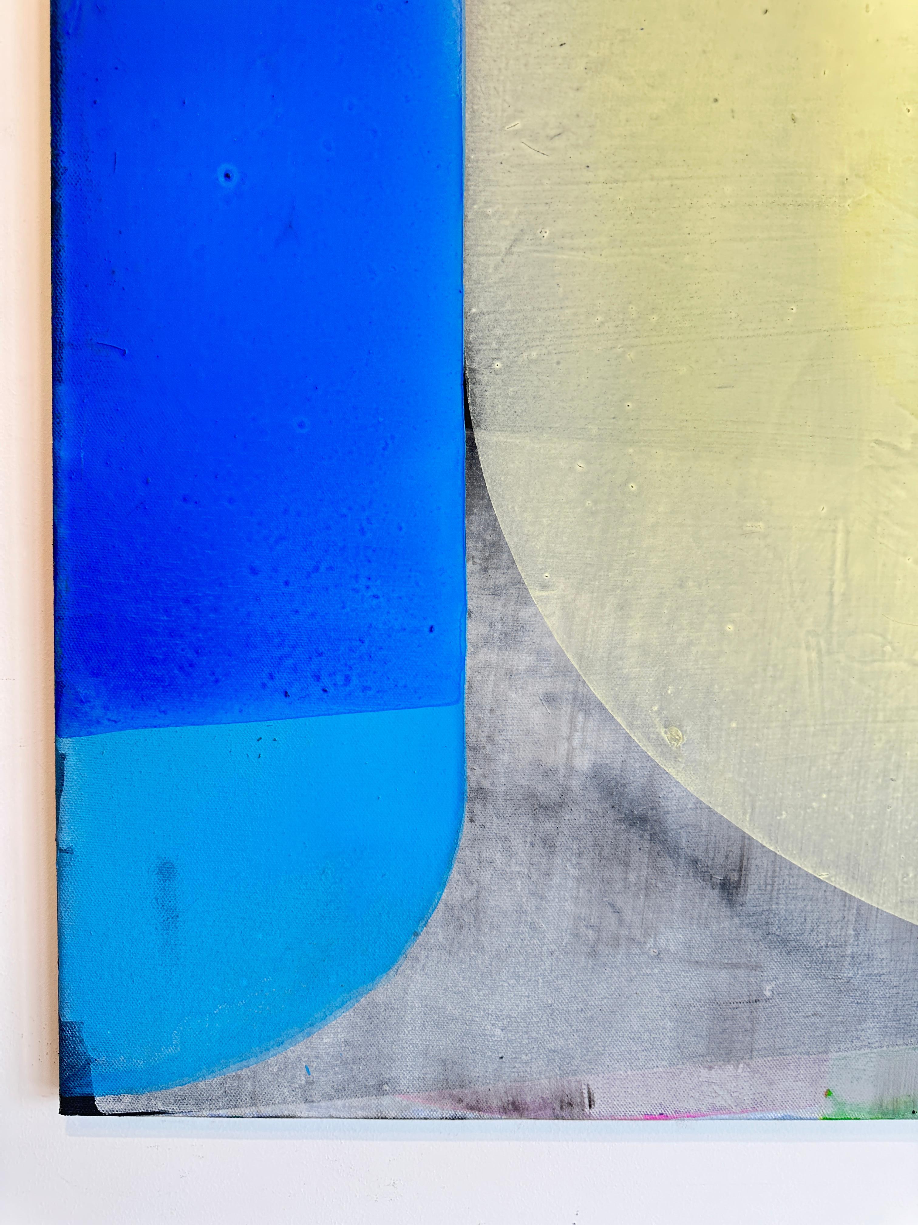Play 2 - by Christof Kindlinger Contemporary abstract colour field Painting For Sale 7