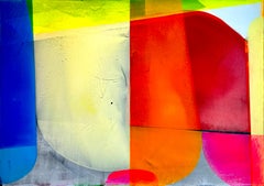Play 2 - by Christof Kindlinger Contemporary abstract colour field Painting