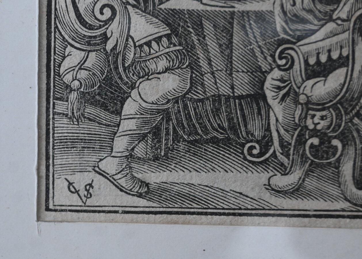 Christoffel Van Sichem Ii, Dutch (1577 - 1658), Woodcut, 1646, Framed For Sale 1
