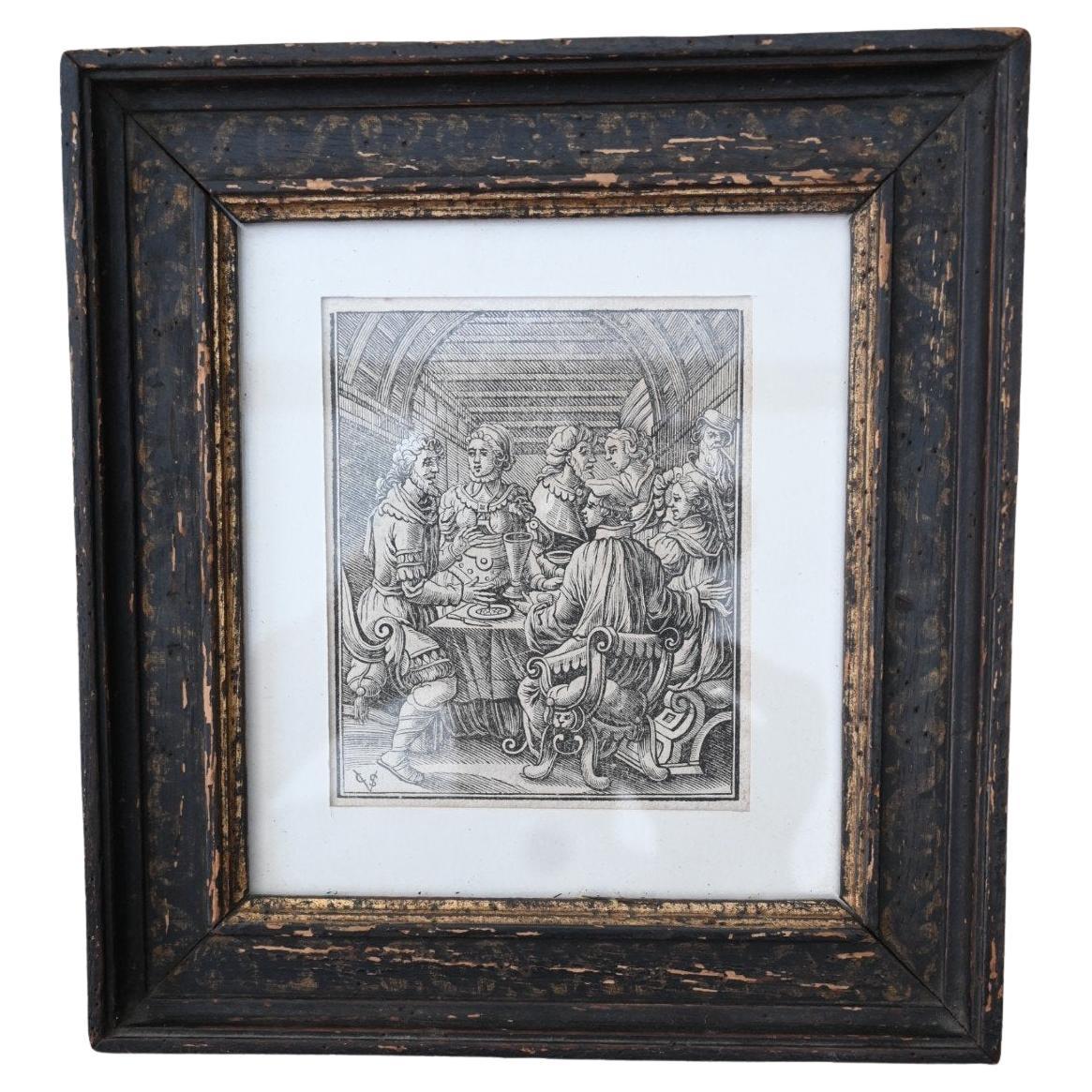 Christoffel Van Sichem Ii, Dutch (1577 - 1658), Woodcut, 1646, Framed For Sale