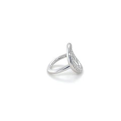 Christofle, 18K White Gold and Diamond "Idole de Christofle" Ring