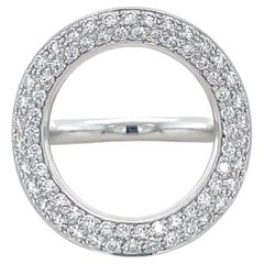 Christofle, Bague "Idole de Christofle" en or blanc 18 carats et diamants