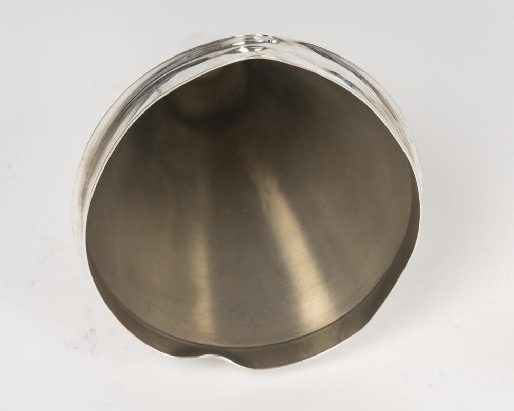 CHRISTOFLE – 21st century modernist solid silver box im Angebot 7