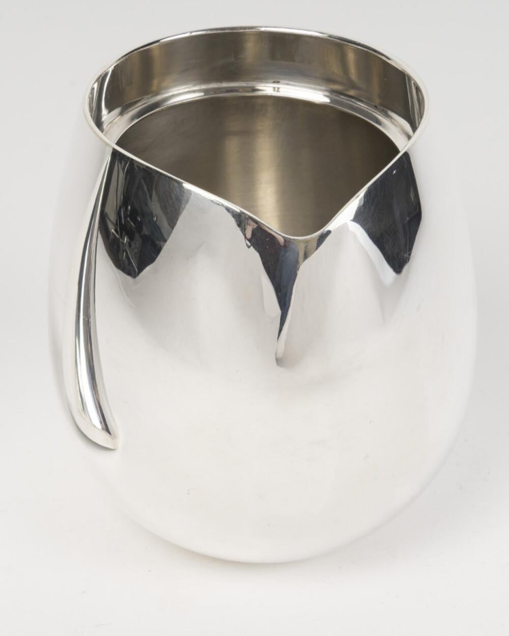CHRISTOFLE – 21st century modernist solid silver box im Angebot 3