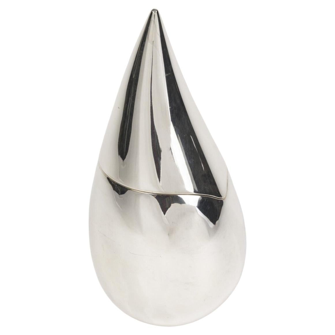 CHRISTOFLE – 21st century modernist solid silver box im Angebot