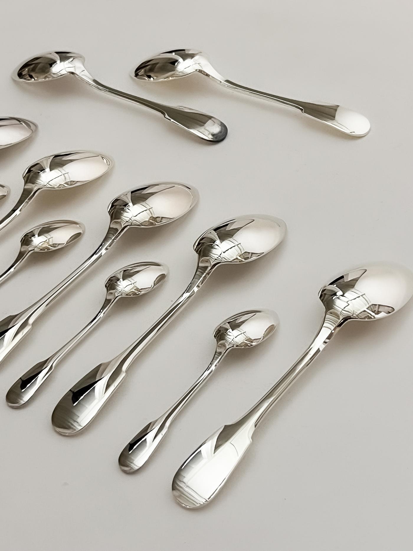 Christofle 26-piece silverware set For Sale 3