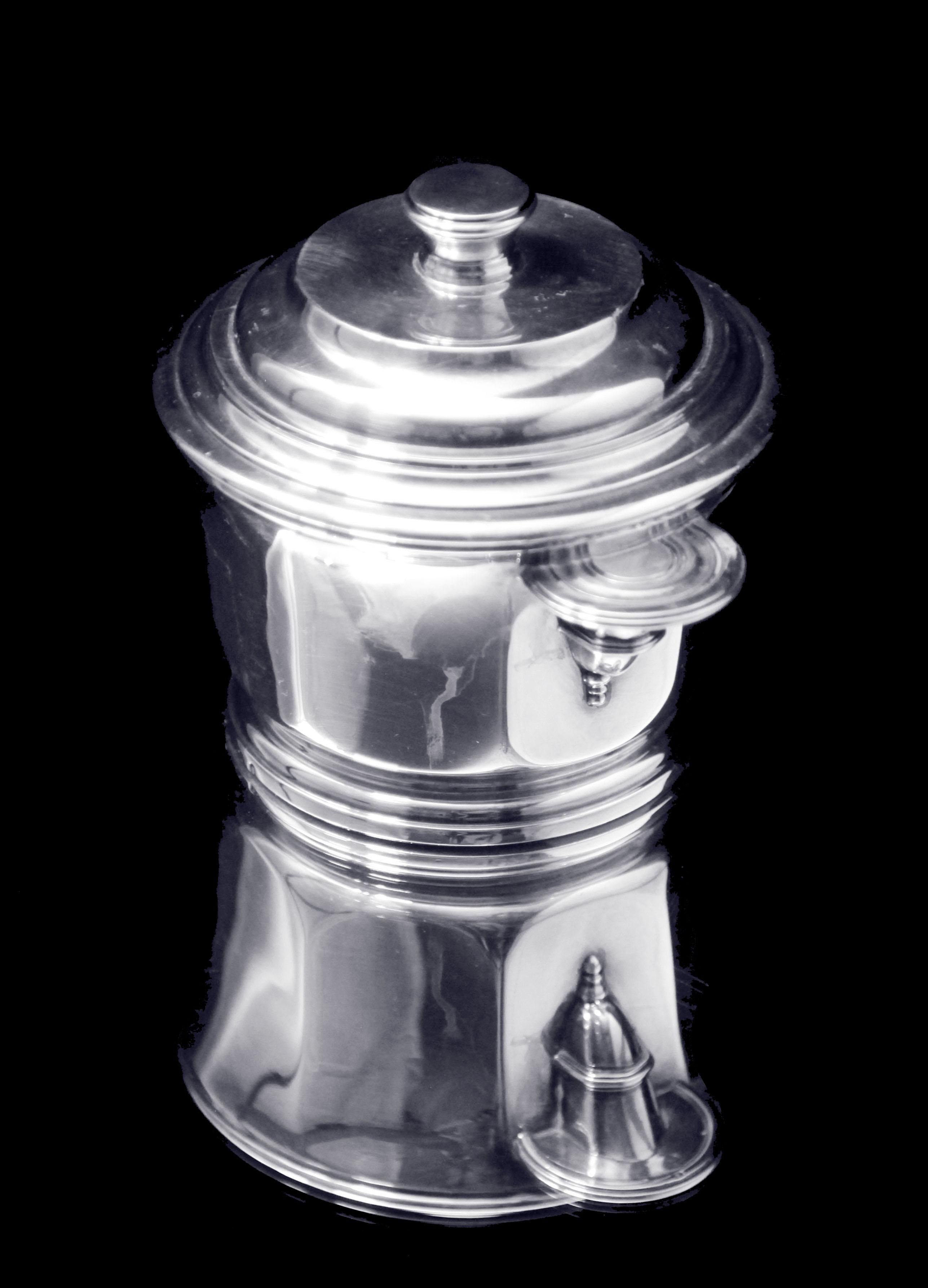 Christofle - 5 piezas ¡Juego de té original francés Art Déco de plata de ley, años 20 ! en venta 4