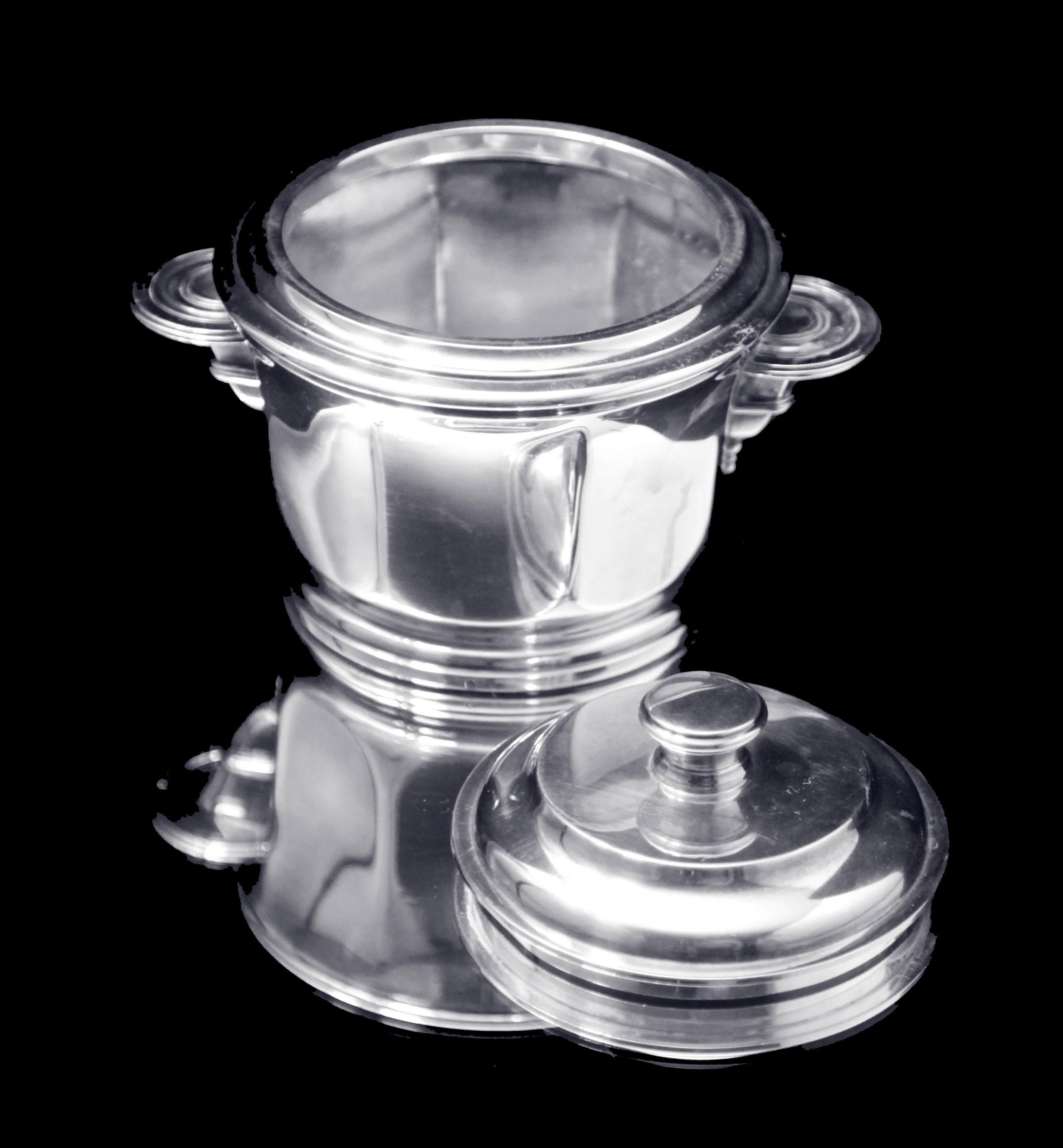 Christofle - 5 piezas ¡Juego de té original francés Art Déco de plata de ley, años 20 ! en venta 6