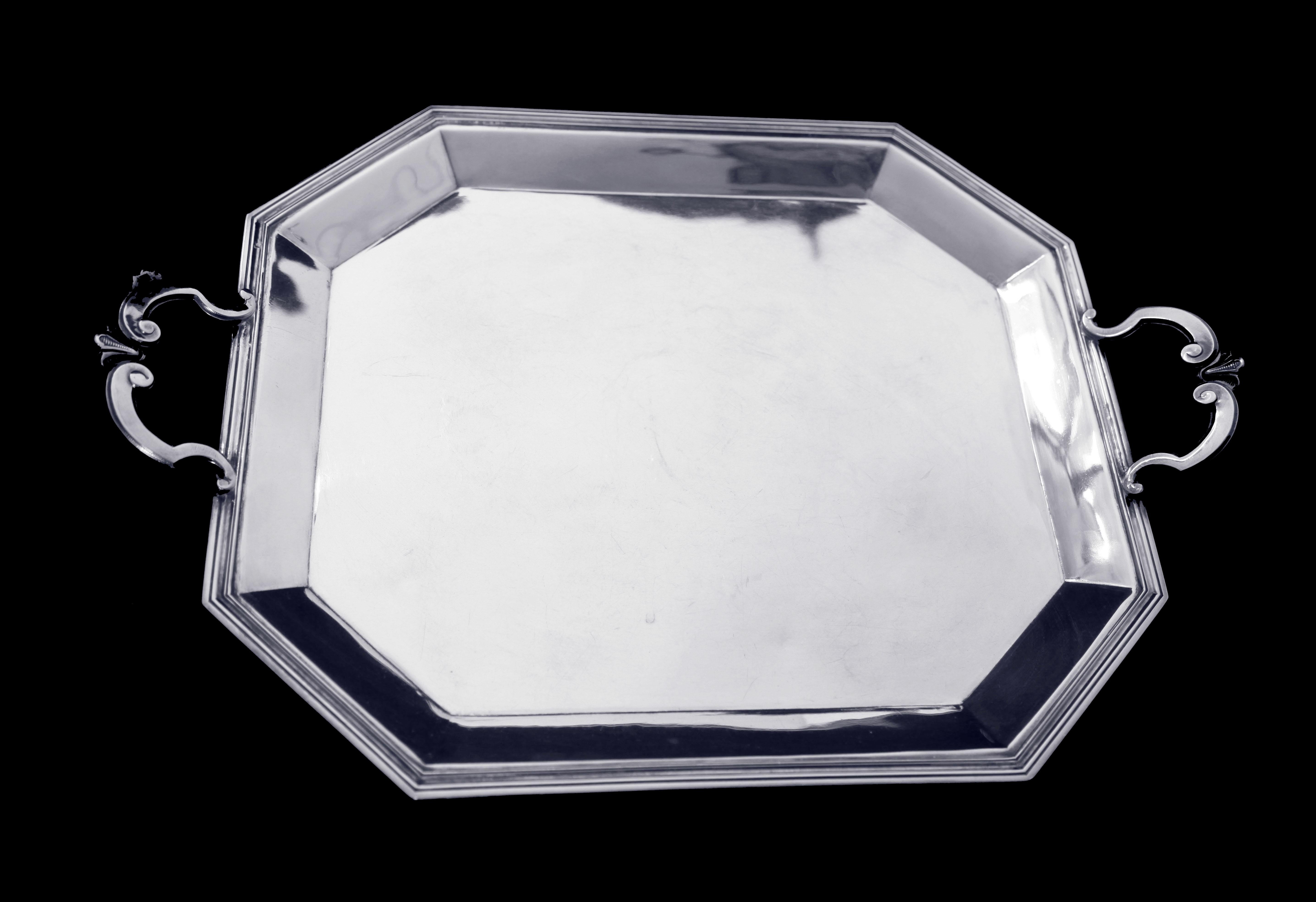 Christofle - 5 piezas ¡Juego de té original francés Art Déco de plata de ley, años 20 ! en venta 11