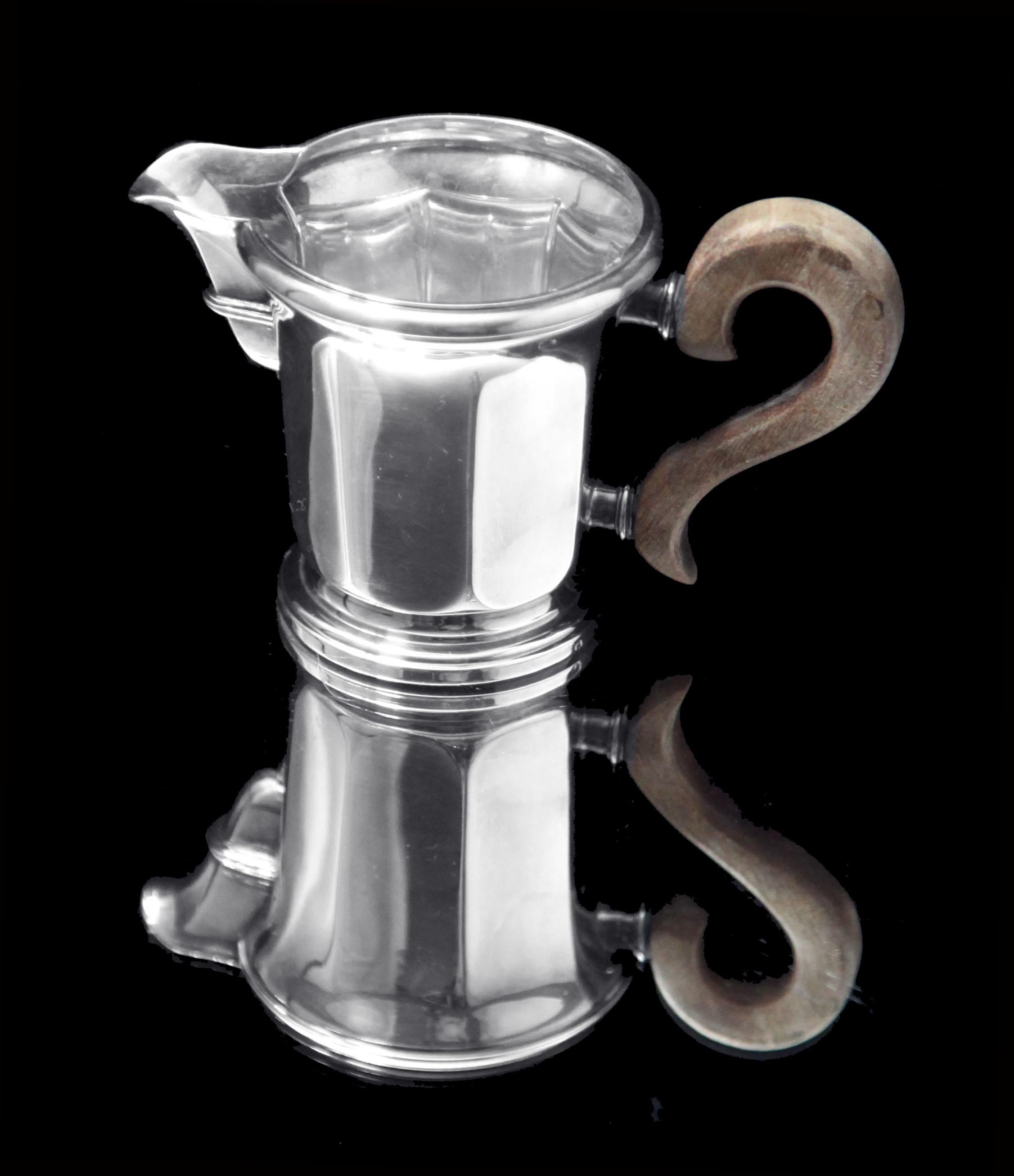 Christofle - 5 piezas ¡Juego de té original francés Art Déco de plata de ley, años 20 ! en venta 1
