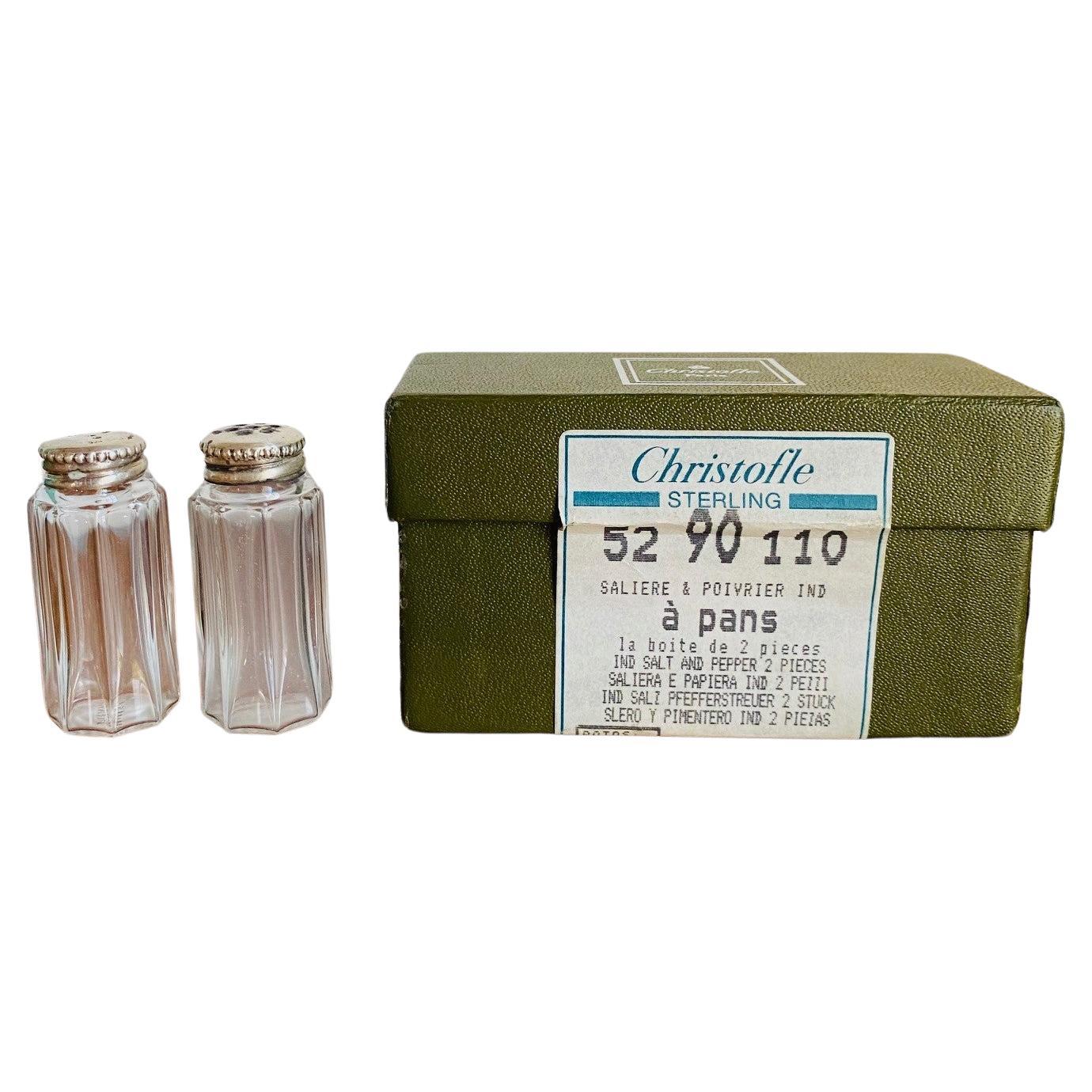 Christofle 925 Sterling Silver Sale & Pepe Piccolo in Scatola Originale