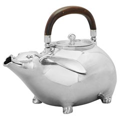 Christofle Animal Teapot