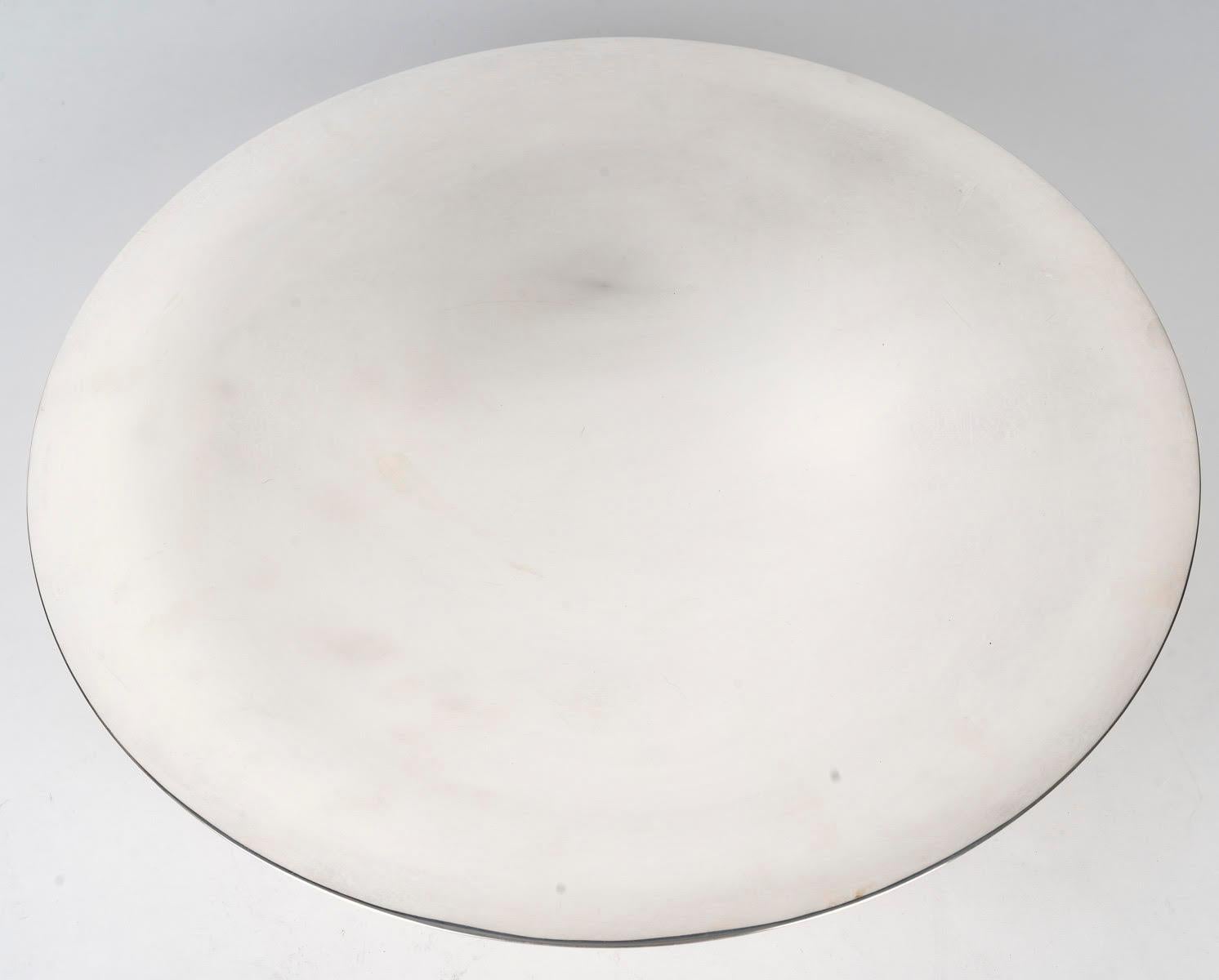 French Christofle Art Deco Bowl, circa 1930. For Sale