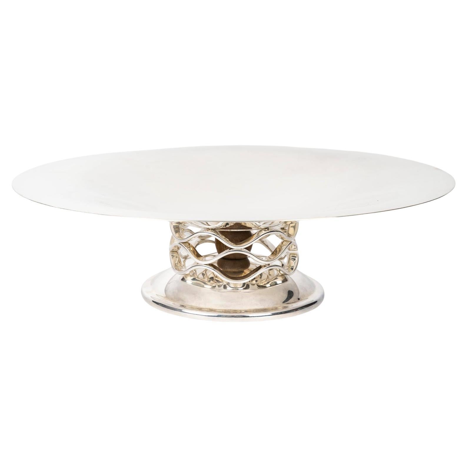 Christofle Art Deco Bowl, circa 1930. For Sale