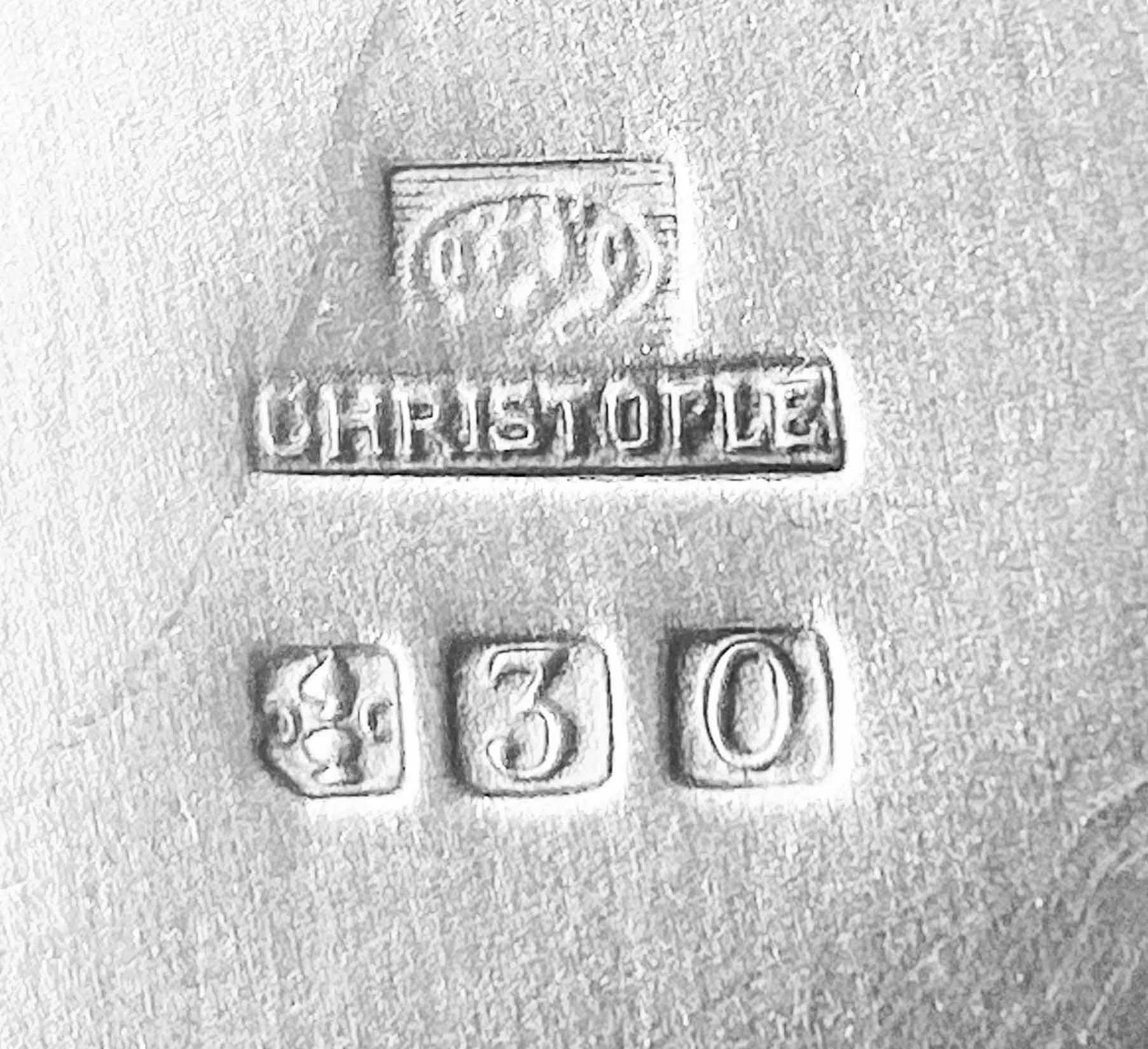 Silver Plate Christofle Art Deco Cooler Luc Lanel C.1935