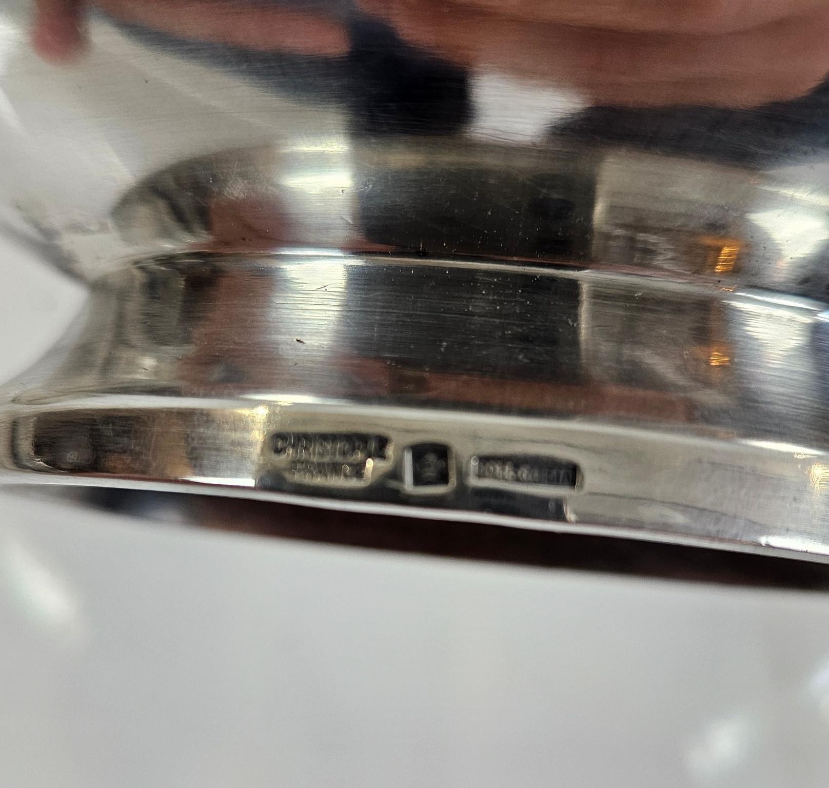 Christofle Art Deco Sauciere Schwan von Fjerdingstad im Angebot 4