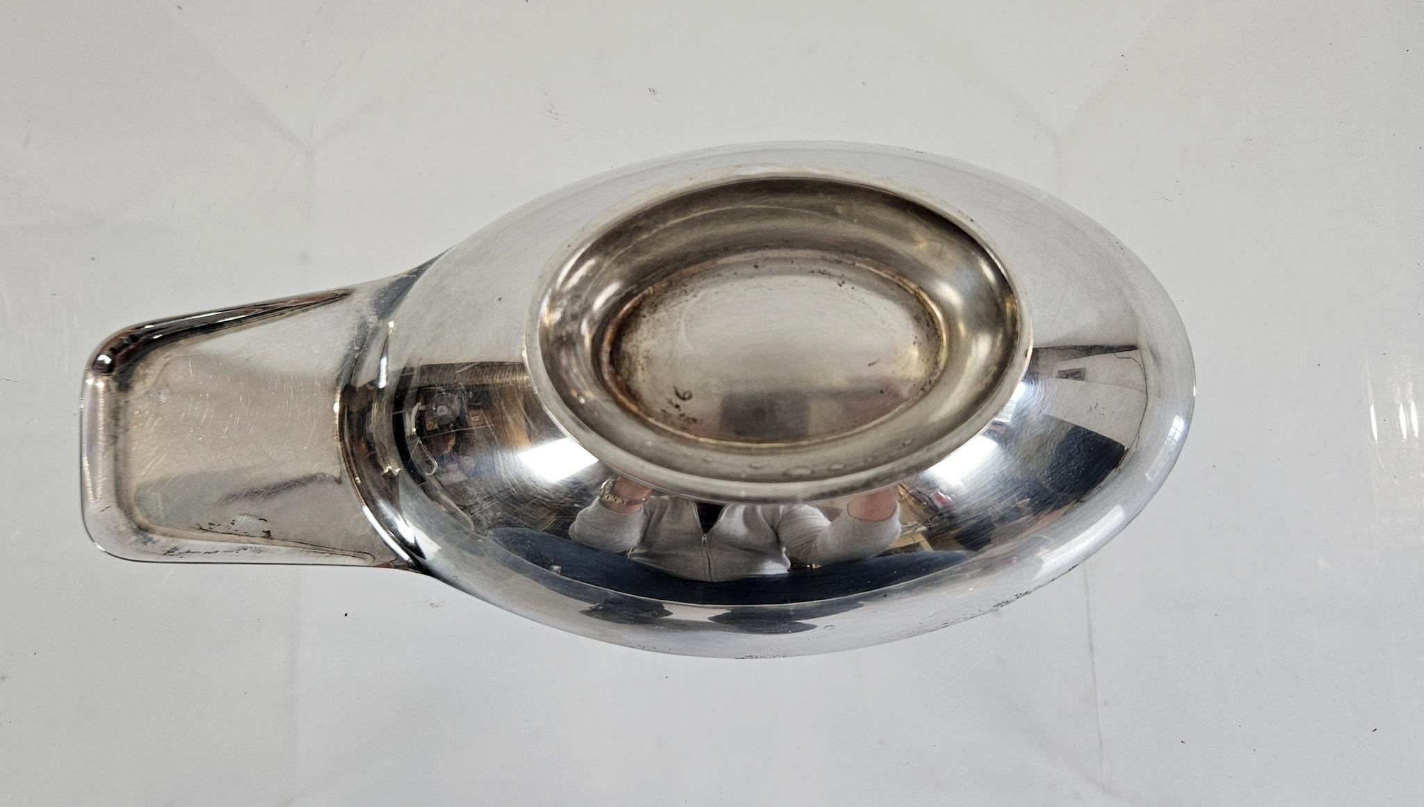 Christofle Art Deco Sauciere Schwan von Fjerdingstad im Angebot 1