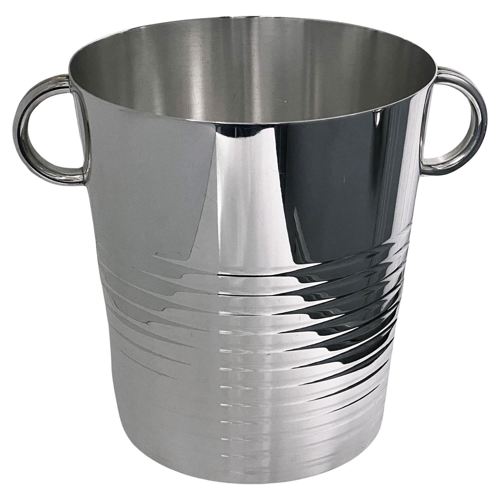 Christofle Art Deco Luc's Design Secchiello refrigerante per vino e Champagne