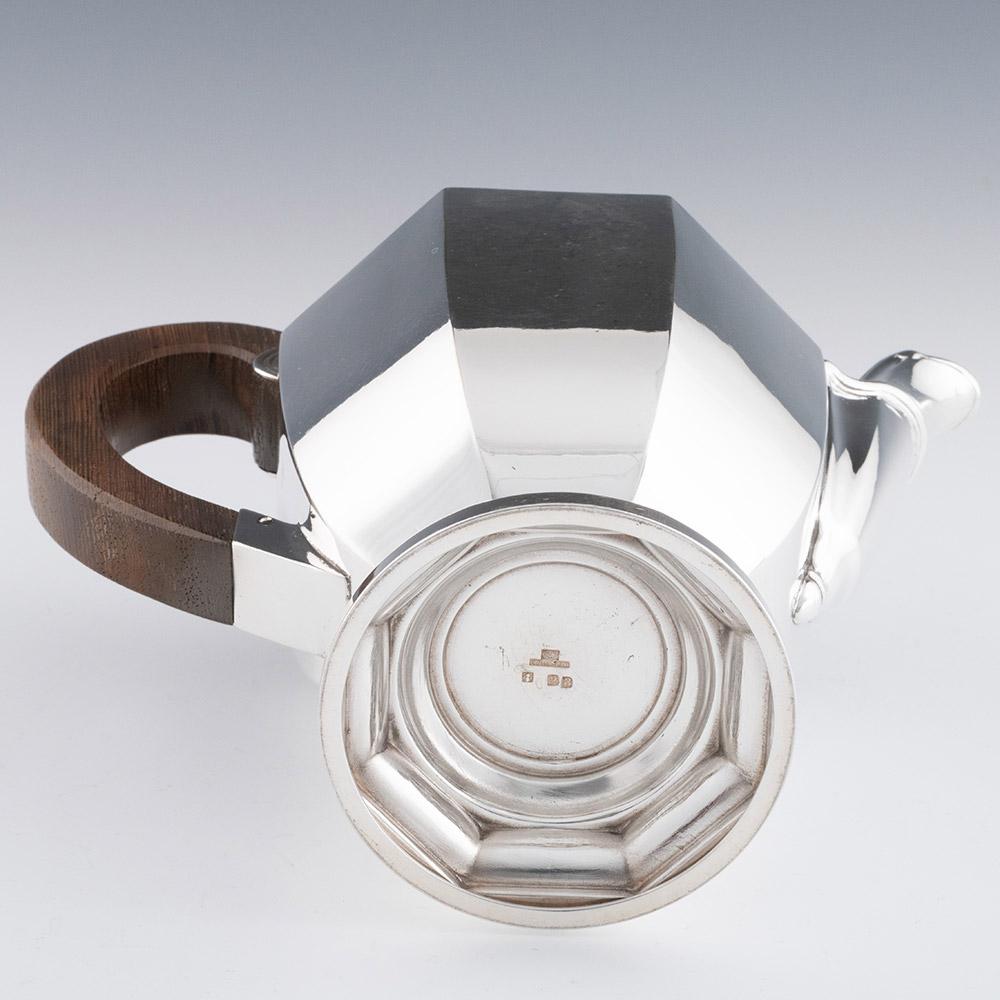 Christofle Art Deco Silver Plated Tea Set Post-1935 6