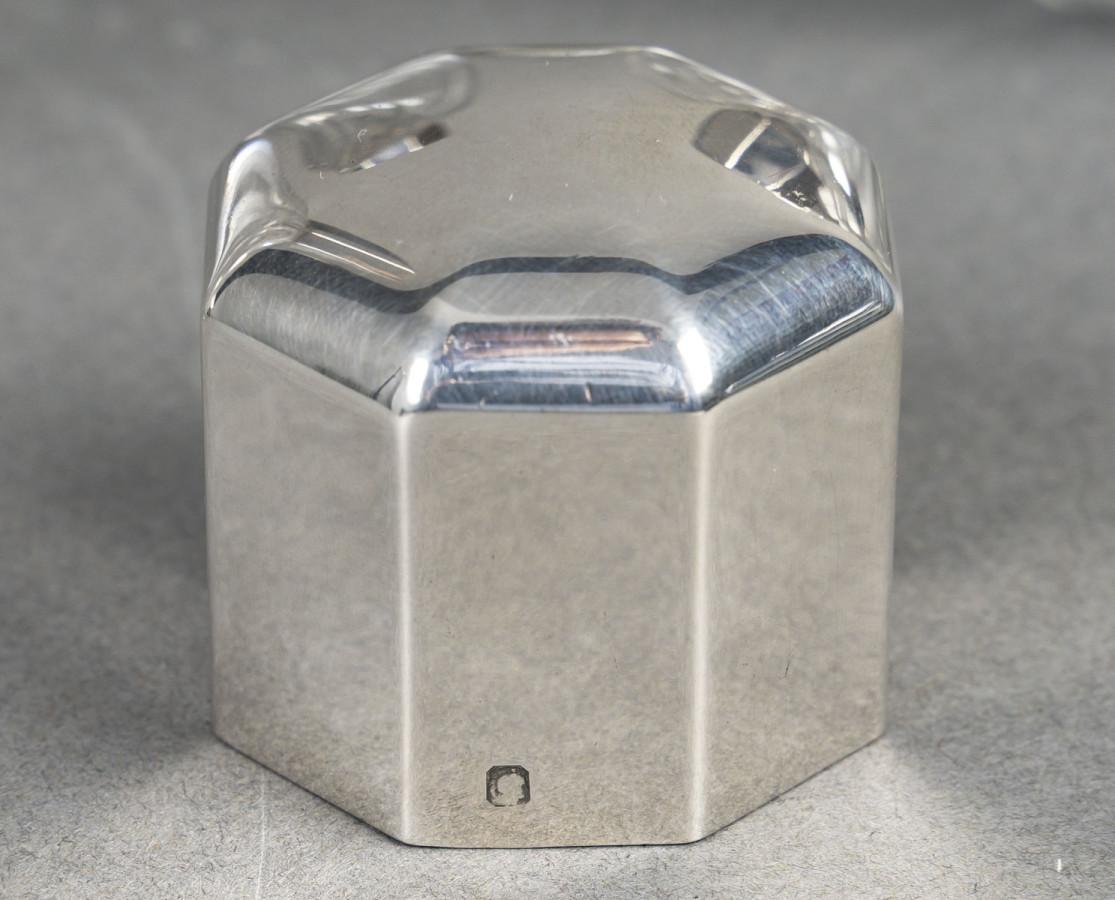 CHRISTOFLE/BACCARAT - Satz von 5 ART DECO Flaschen um 1930 im Angebot 5