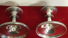 Christofle Candlesticks, Silver-Plated