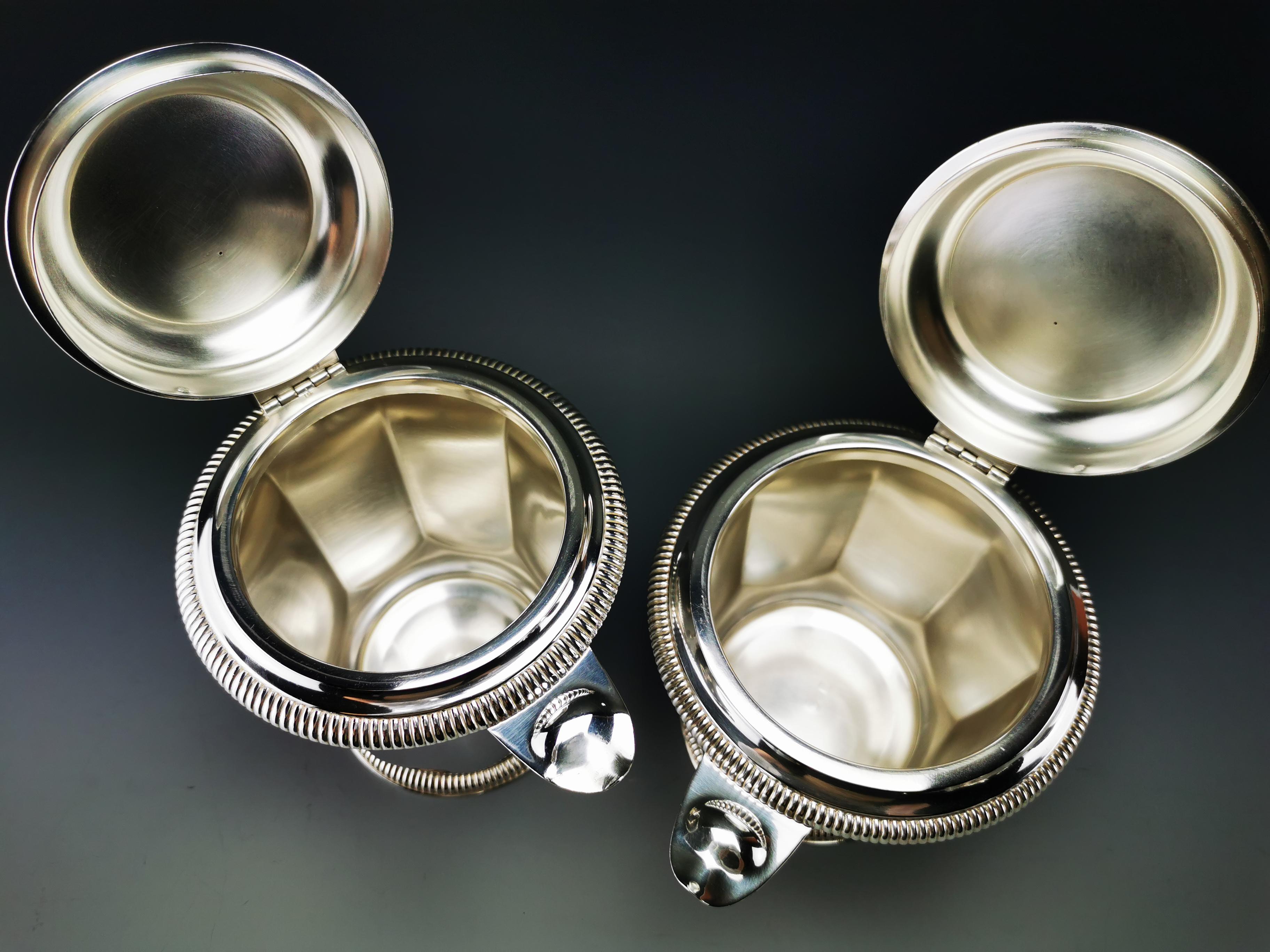 Christofle / Cardeilhac, Art Deco Sterling Silver Coffee /Tea Service For Sale 3