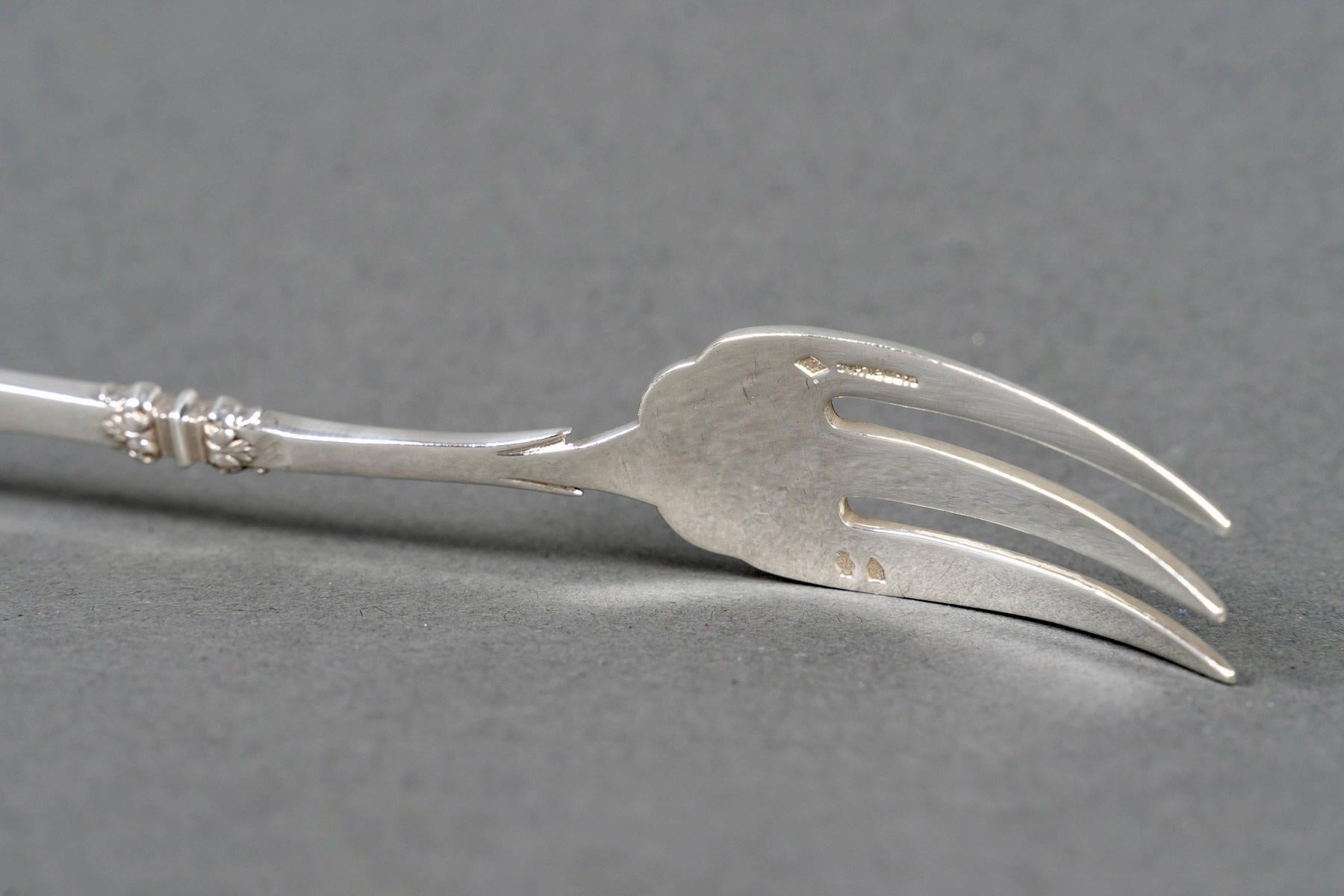 Cubertería Christofle & Cardeilhac Cubiertos Renacimiento Plata de Ley 143 Piezas 9