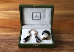 Christofle Champagne Set Cork Puller & Bottle Stopper