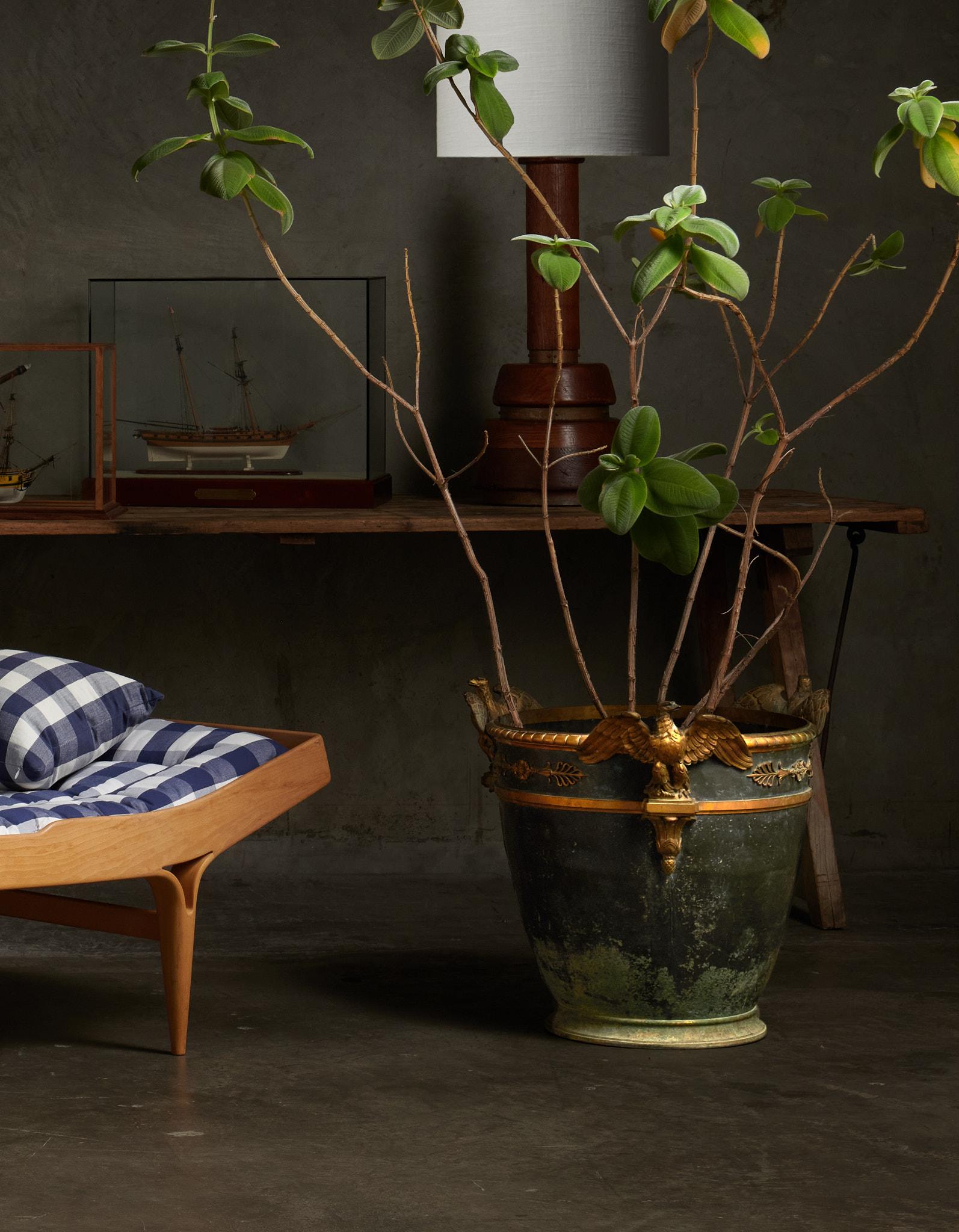 Christofle & Cie Parcel Vergoldete und patinierte Jardiniere, Paris, 19. im Angebot 1