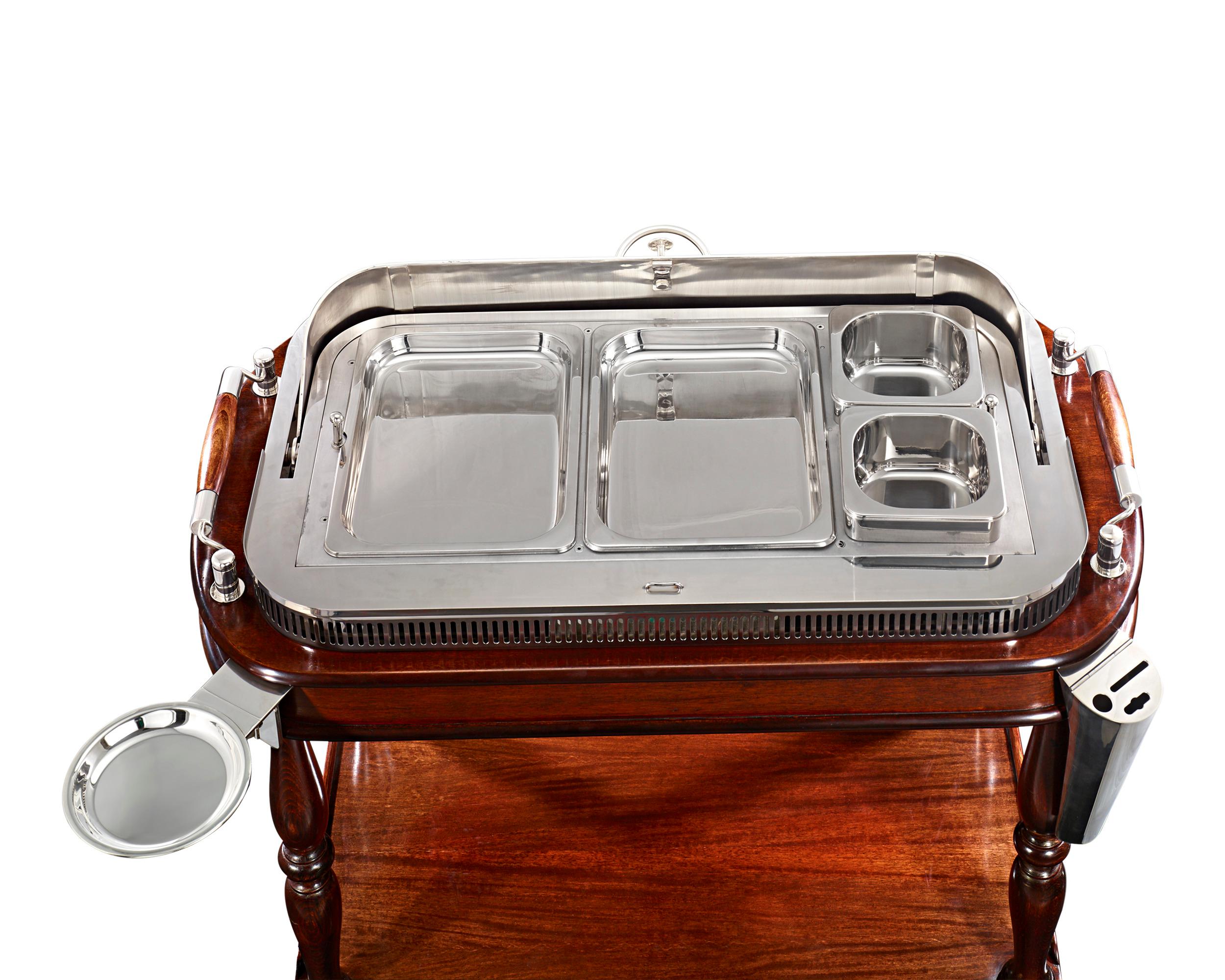 Other Christofle & Cie. Silver Meat Trolley