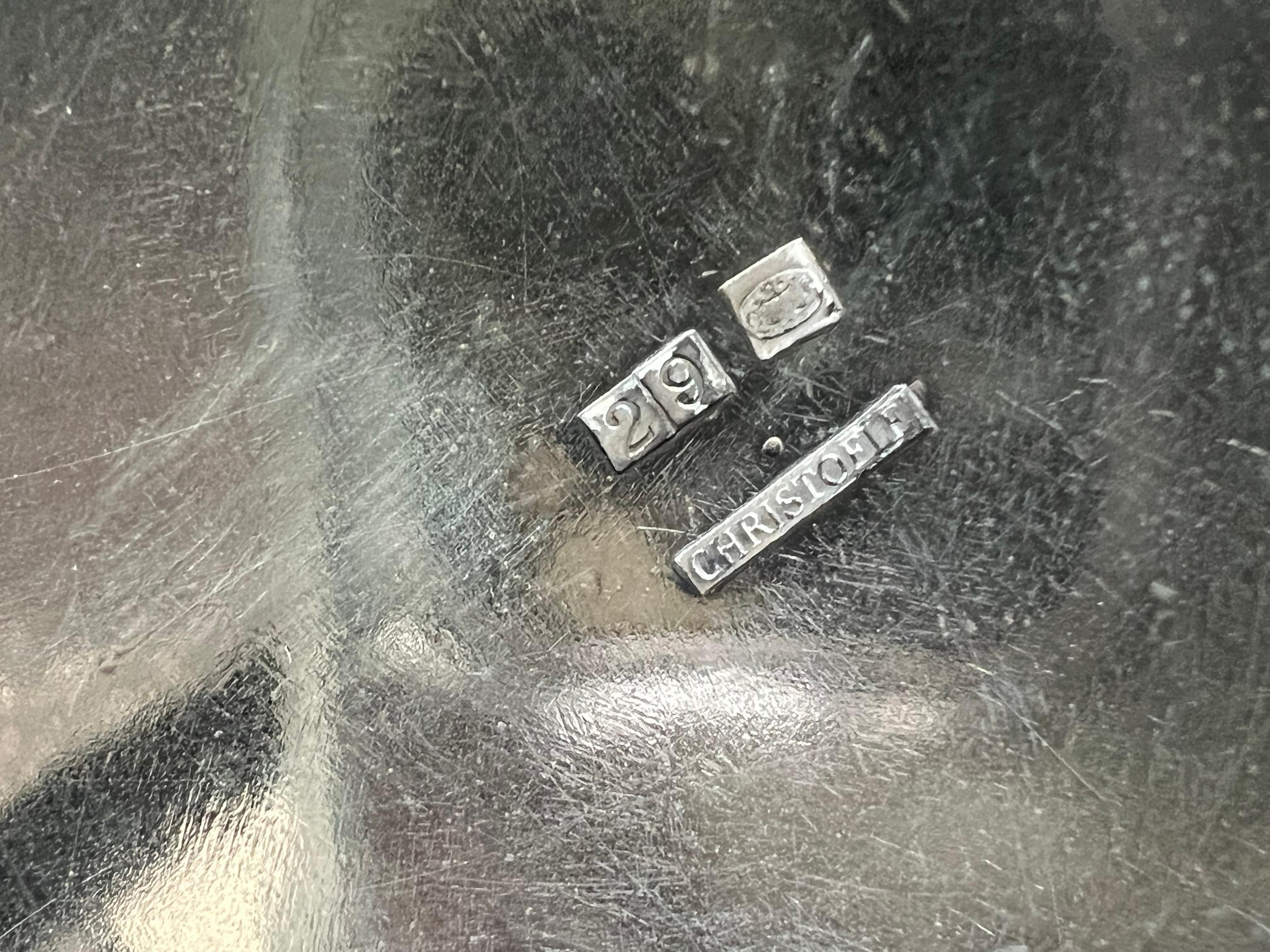 Christofle Set da caffè e tè in bambù stile Art Nouveaux ca' 1890 in vendita 5