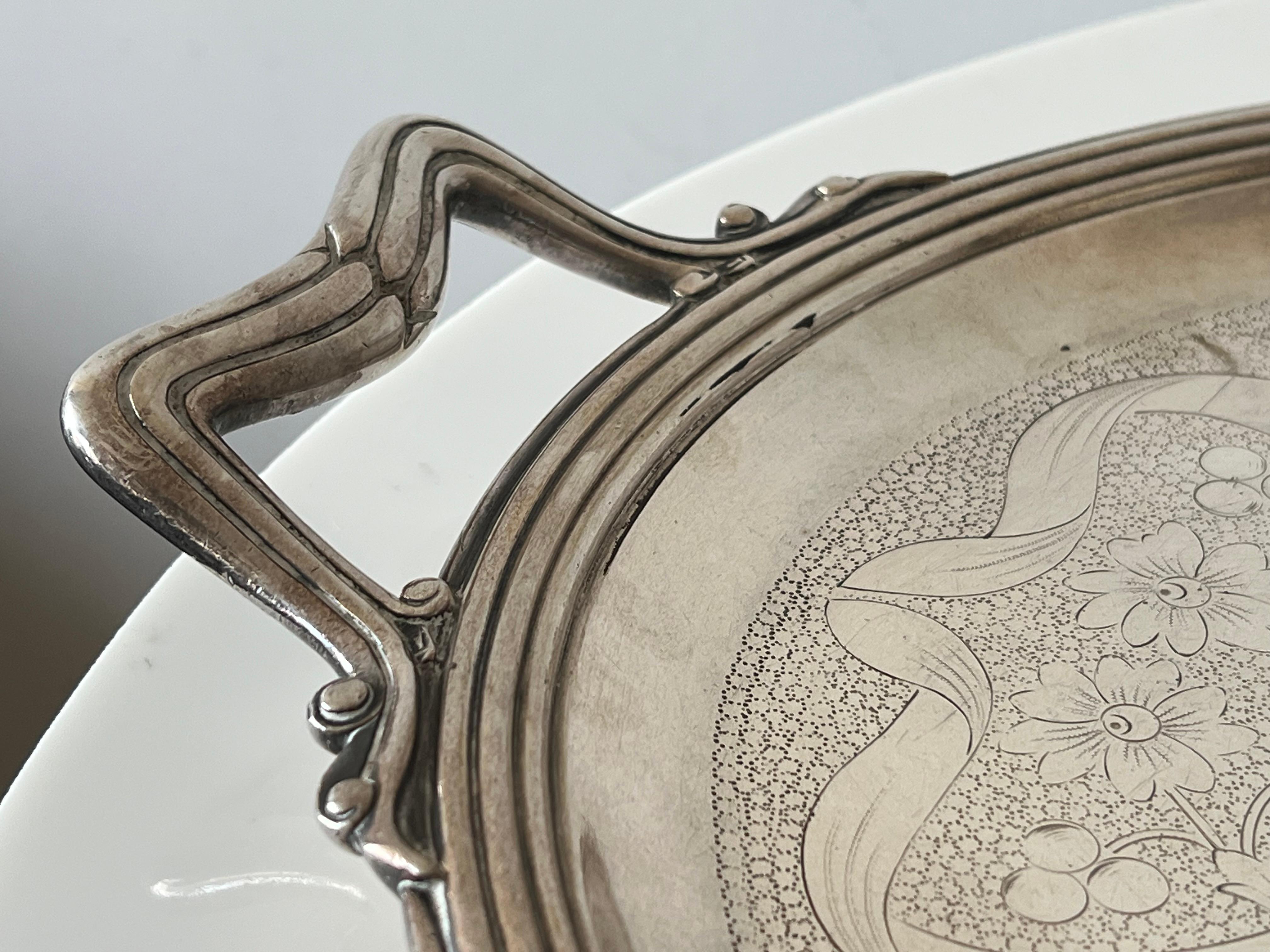 Christofle Set da caffè e tè in bambù stile Art Nouveaux ca' 1890 in vendita 7