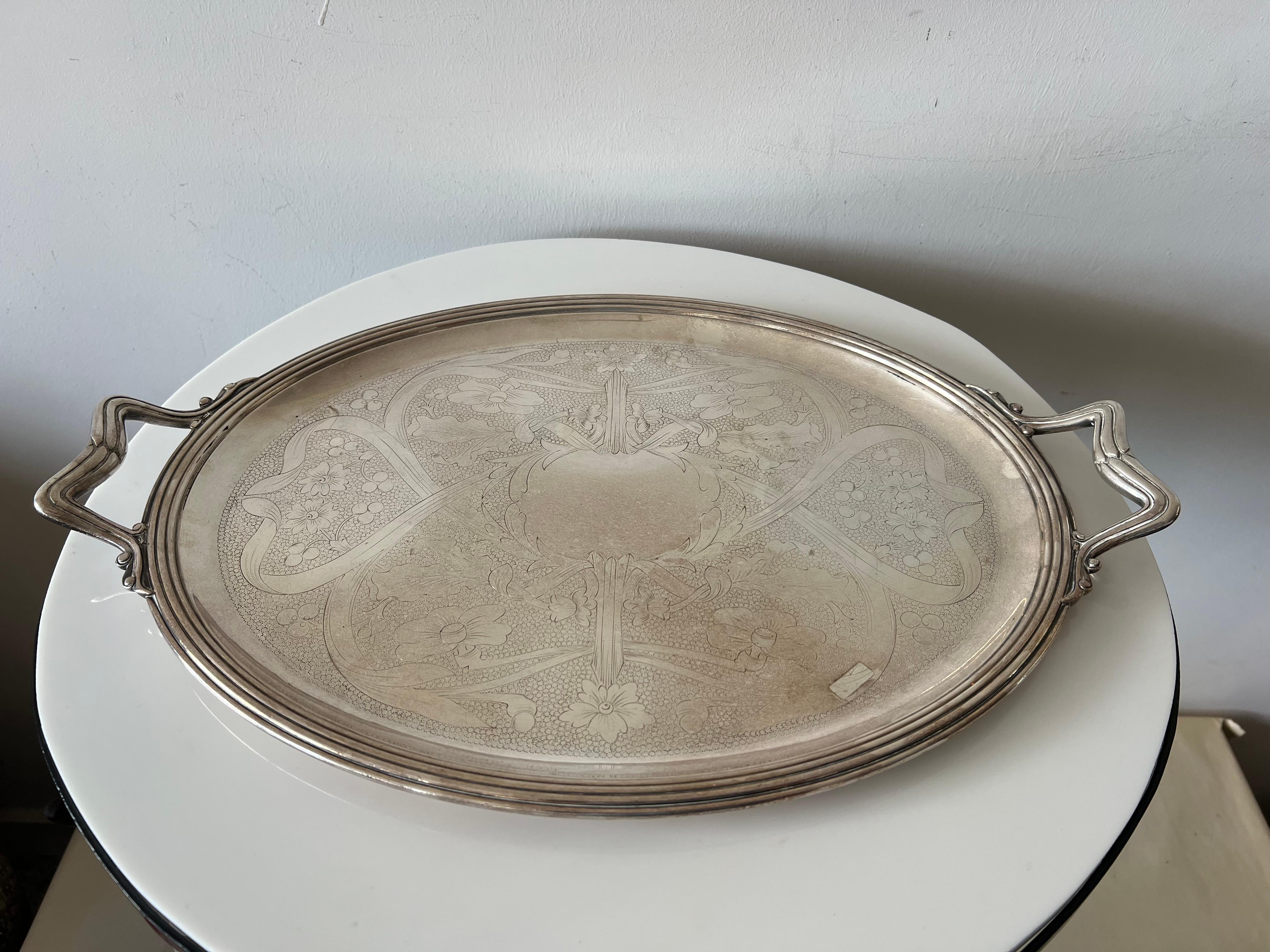 Christofle Set da caffè e tè in bambù stile Art Nouveaux ca' 1890 in vendita 9